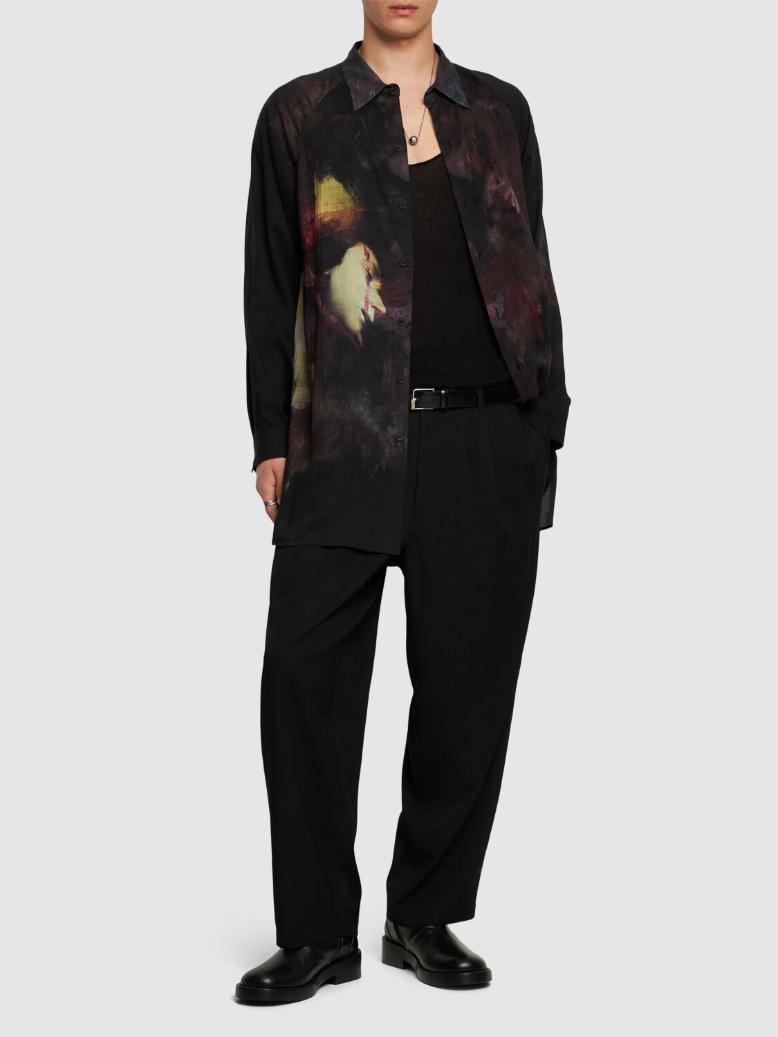 Yohji Yamamoto BNWT SS24 YOHJI YAMAMOTO POUR HOMME MARTYRDOM SHIRT 2 Size US M / EU 48-50 / 2 - 14 Thumbnail