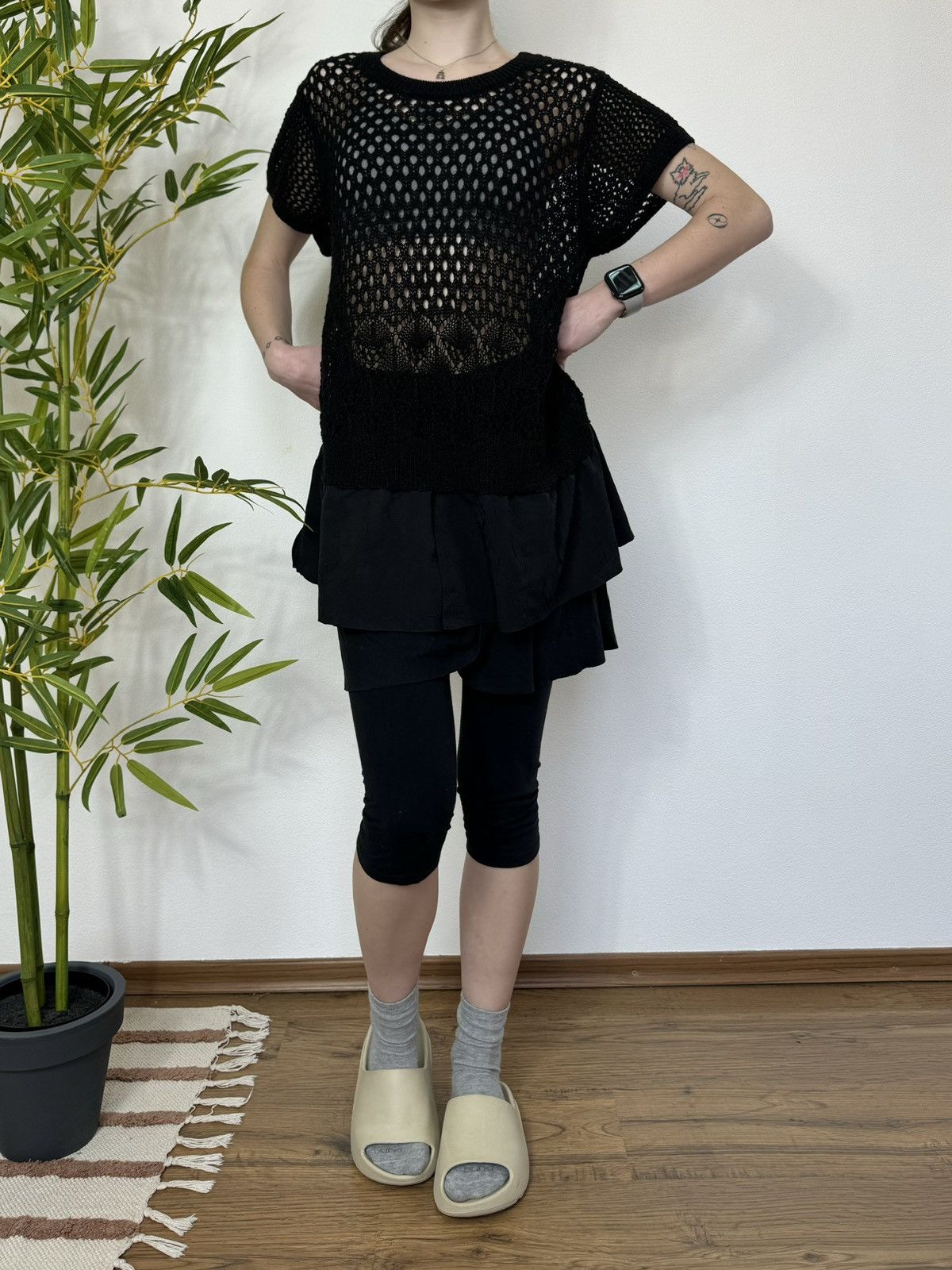 O'Neill VINTAGE ONEILL KNITTED MESH BLOUSE TEE Size ONE SIZE - 1 Thumbnail