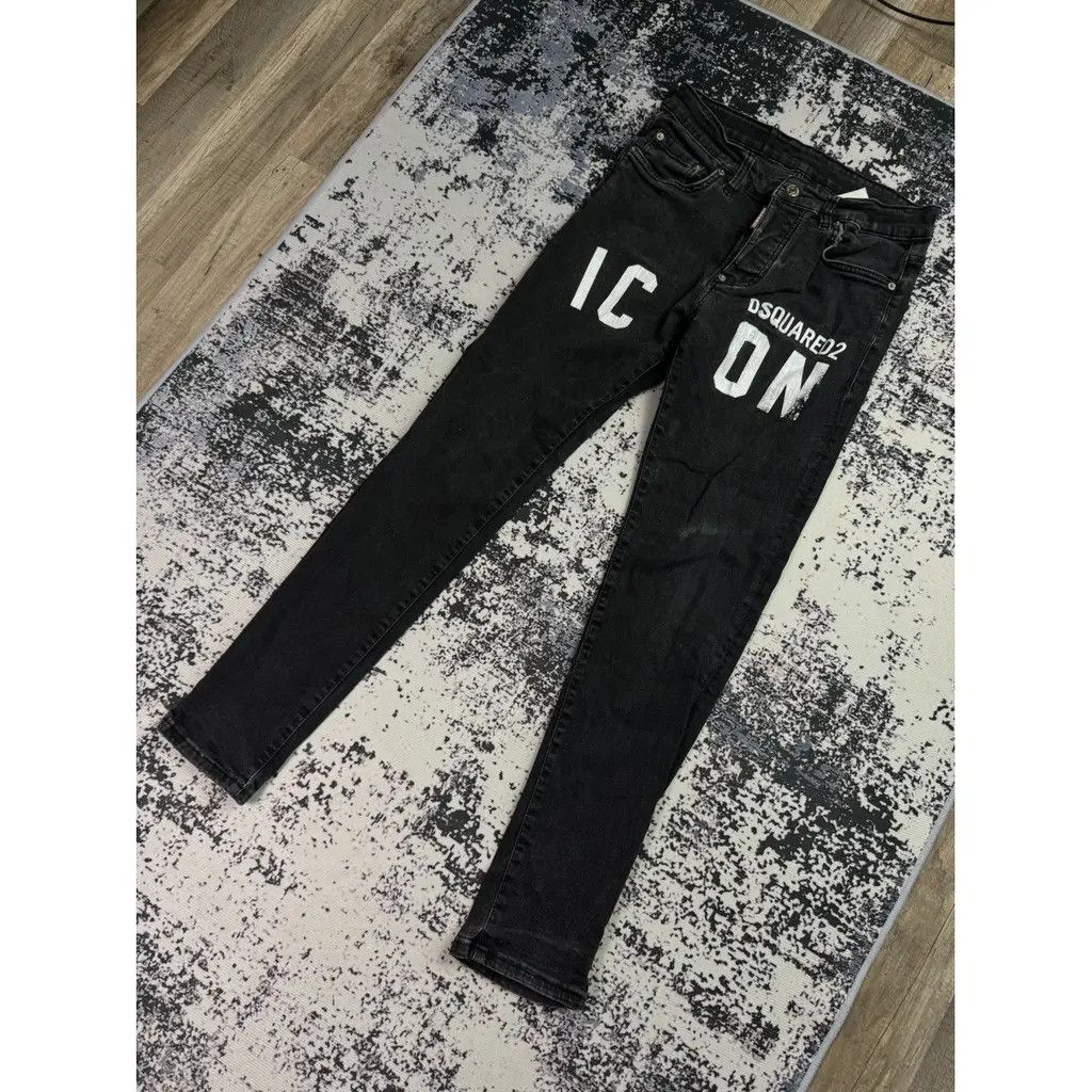 Dsquared2 Dsquared2 Jeans Icon Black Size fit S Size US 30 / EU 46 - 2 Thumbnail