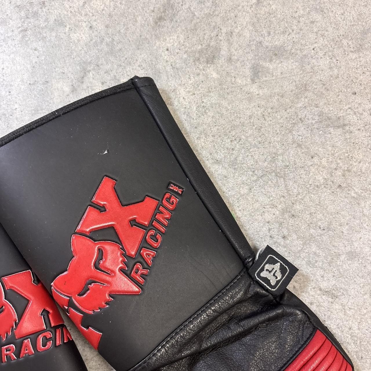 Other Vintage 1990s Fox Moto X leather gloves Size ONE SIZE - 3 Thumbnail