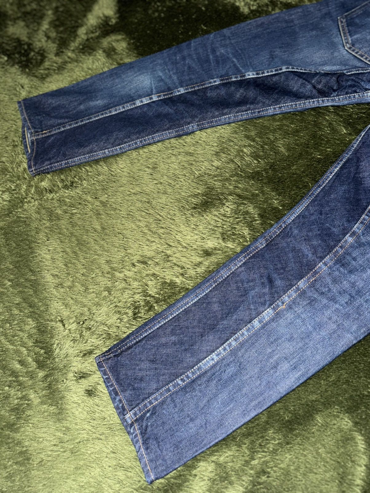 MasterPiece Masterpiece Made in Japan Button-Fly Selvedge Denim Pants Size US 27 - 11 Thumbnail