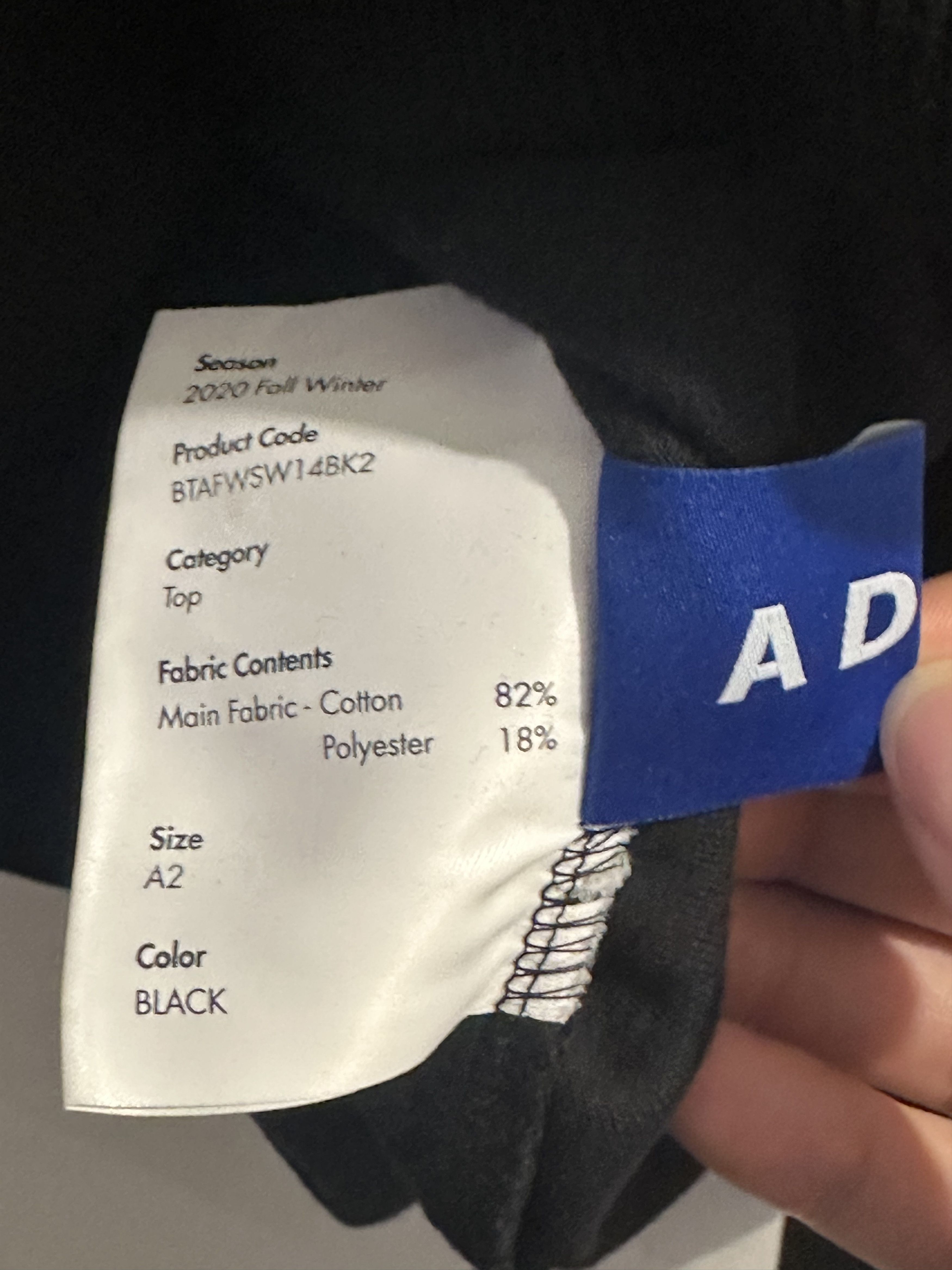 Ader Error FW20 Bluessom Sweatshirt Size US M / EU 48-50 / 2 - 9 Thumbnail