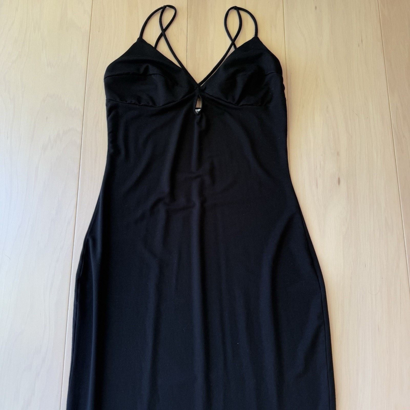 Reformation Reformation Dress Women's Small Black Made in USA Minimalist Size S / US 4 / IT 40 - 2 Thumbnail
