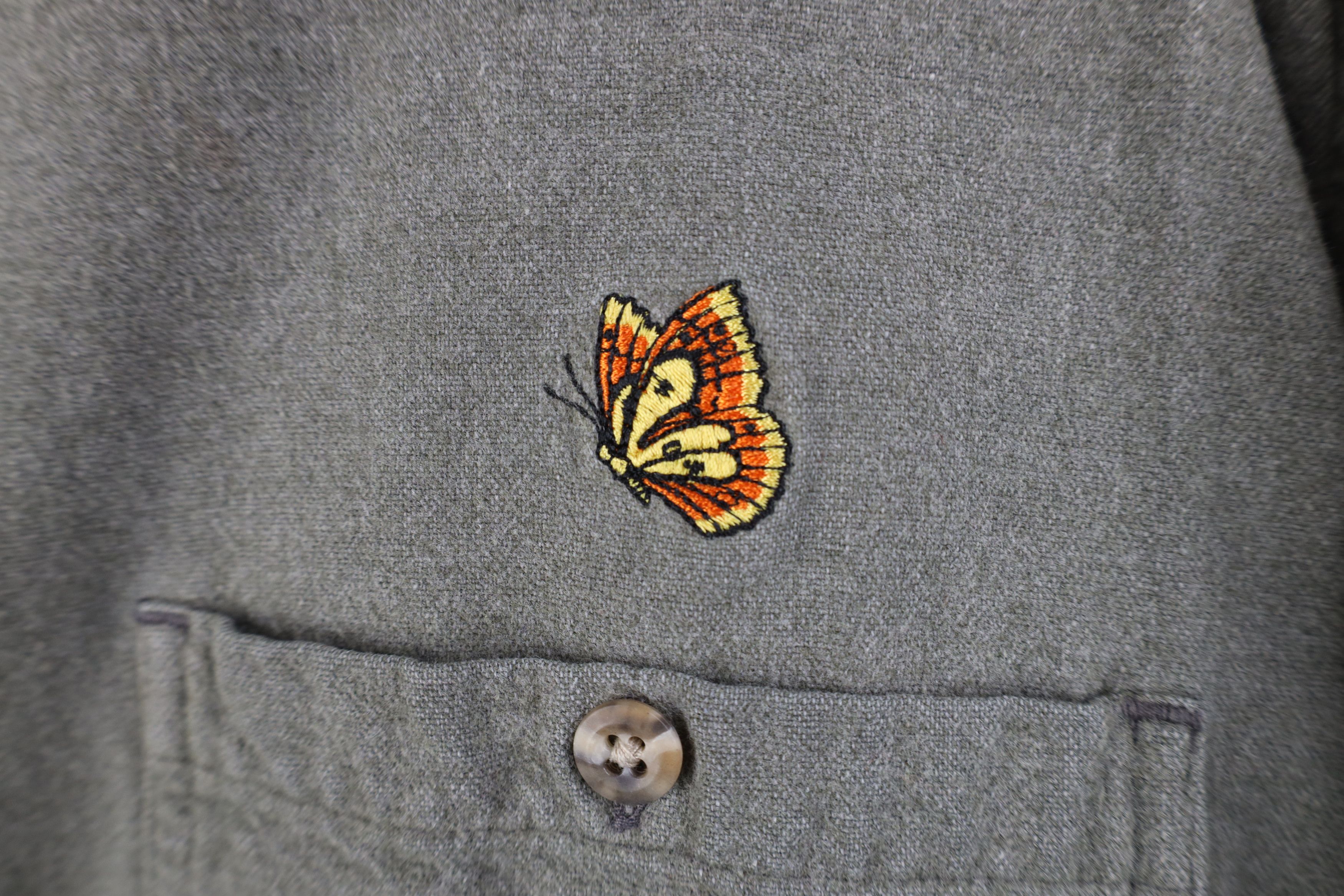 Cabelas Vintage 90s Cabelas Butterfly Chamois Cloth Button Shirt Size US S / EU 44-46 / 1 - 4 Thumbnail