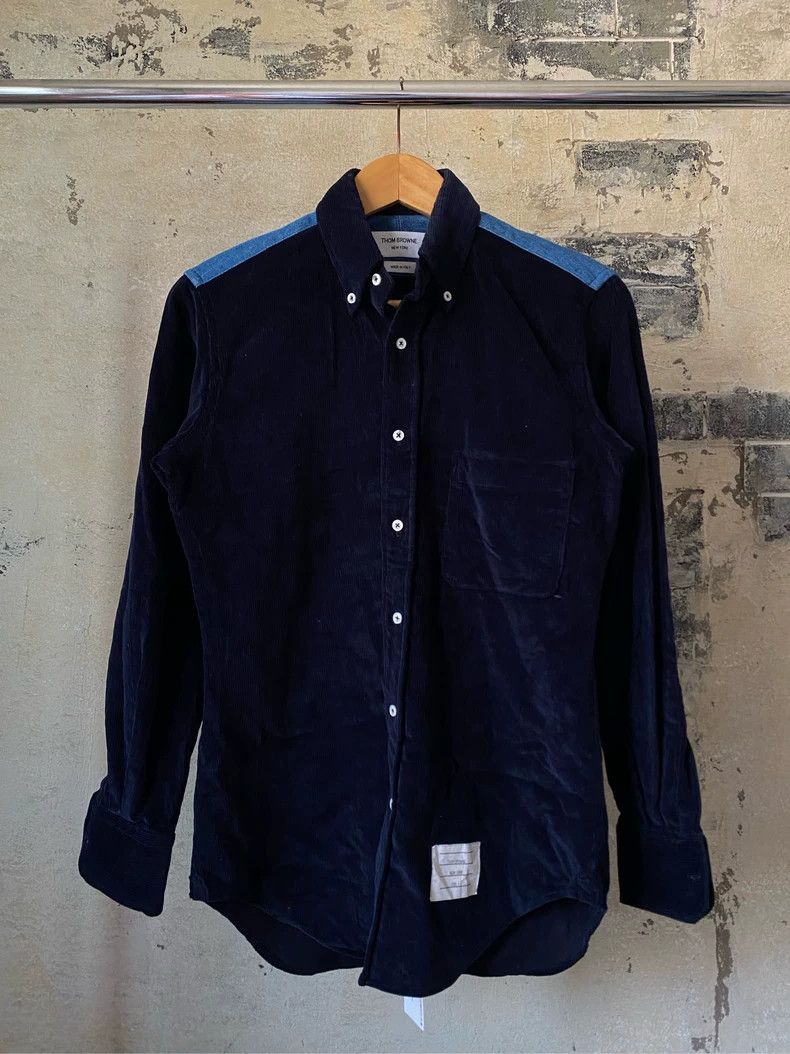 Thom Browne Thom Browne Cotton shirt coat Size US S / EU 44-46 / 1 - 1 Thumbnail