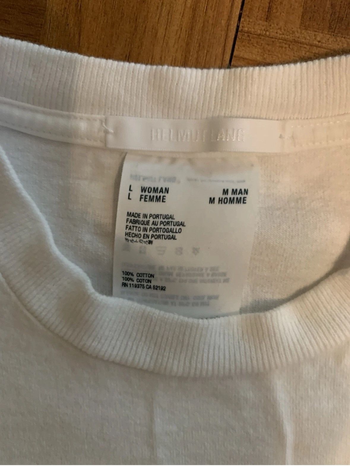 Helmut Lang Helmut Lang Mens T-Shirt Size US M / EU 48-50 / 2 - 3 Thumbnail