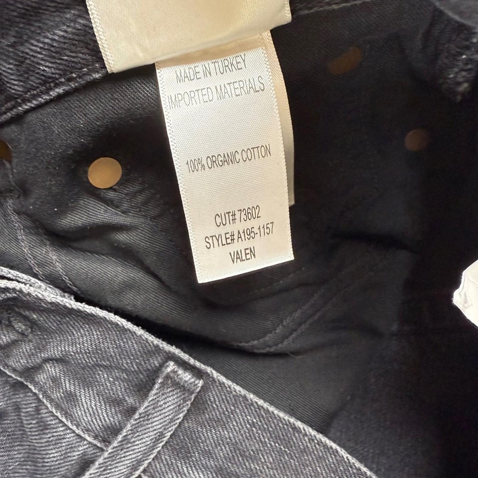 Agolde AGOLDE Valen Mid Rise Vintage Straight Jeans Black 32 NWT Size 32" / US 10 / IT 46 - 6 Thumbnail