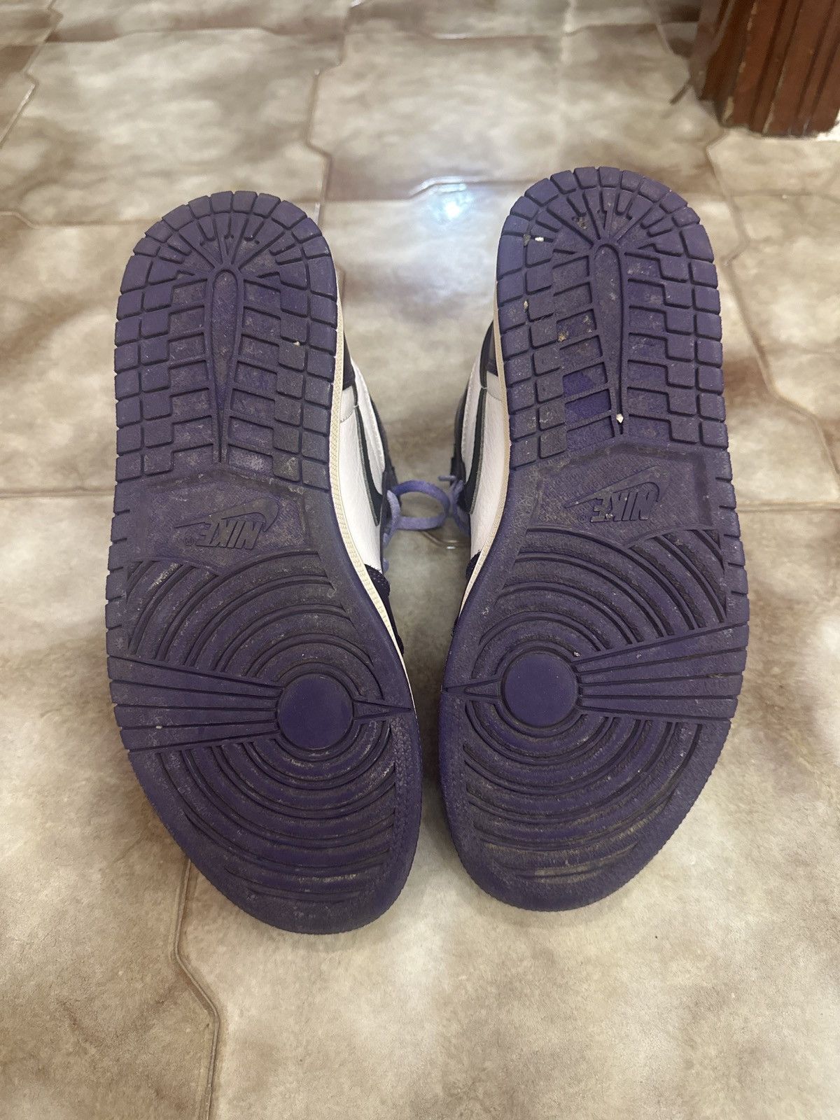 Nike Nike air jordan 1 retro high court purple Size US 7.5 / EU 40-41 - 6 Thumbnail