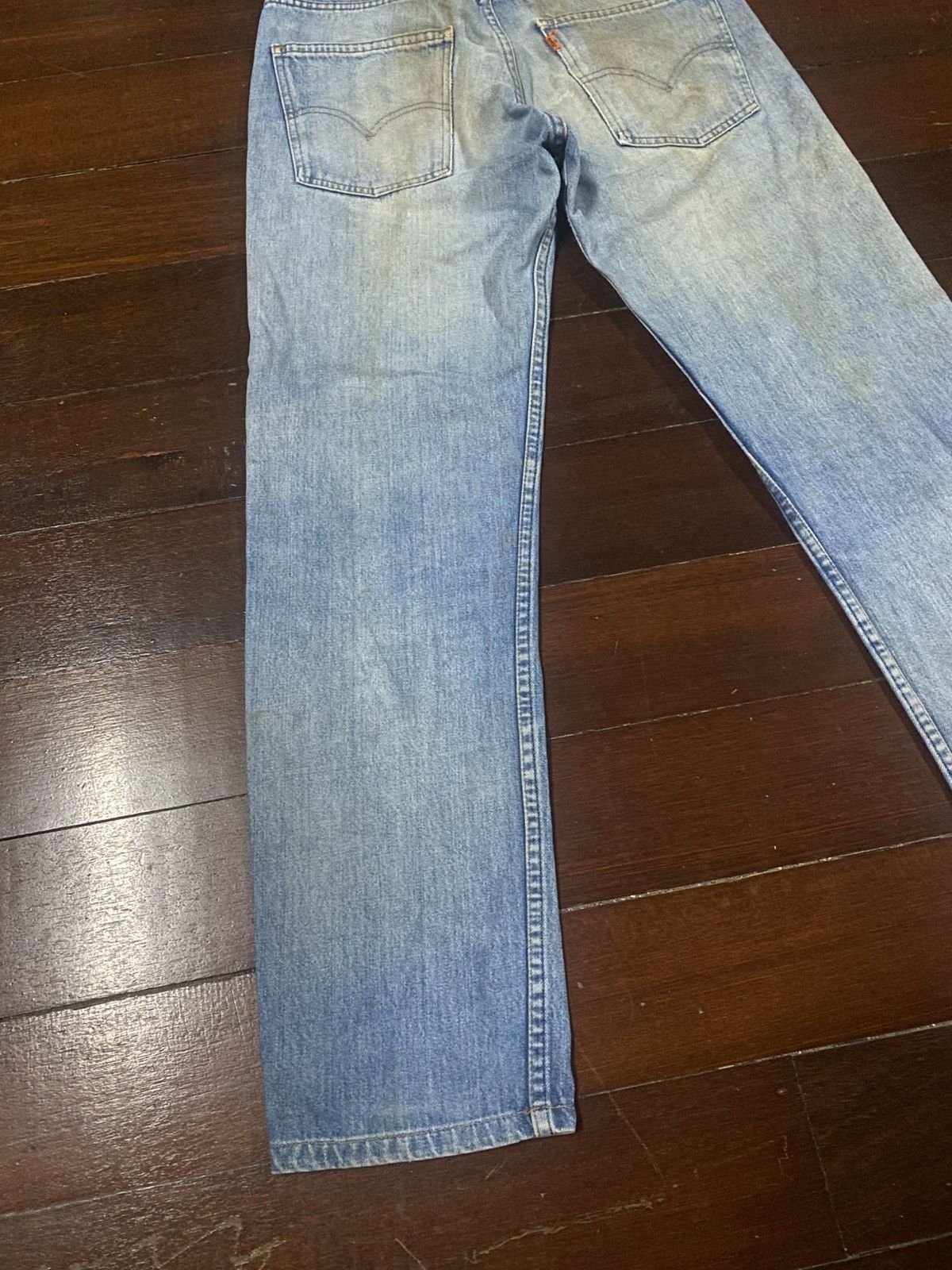 Levi's Vintage 80s 90s Levi’s Oren tag rusty distressed mud wash Size US 32 / EU 48 - 10 Thumbnail