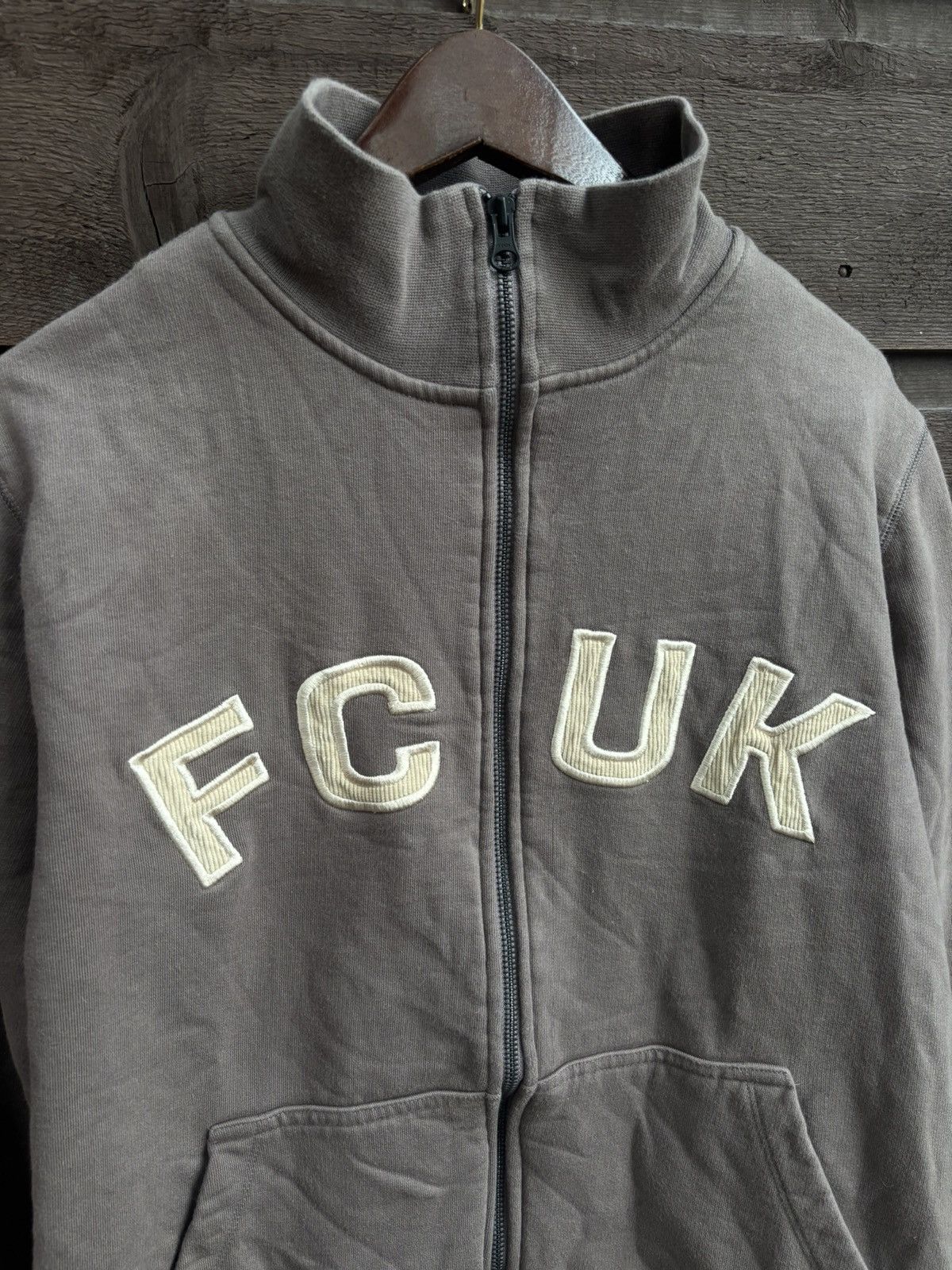 FCUK Fcuk zip up sweat shirt Size L / US 10 / IT 46 - 2 Thumbnail