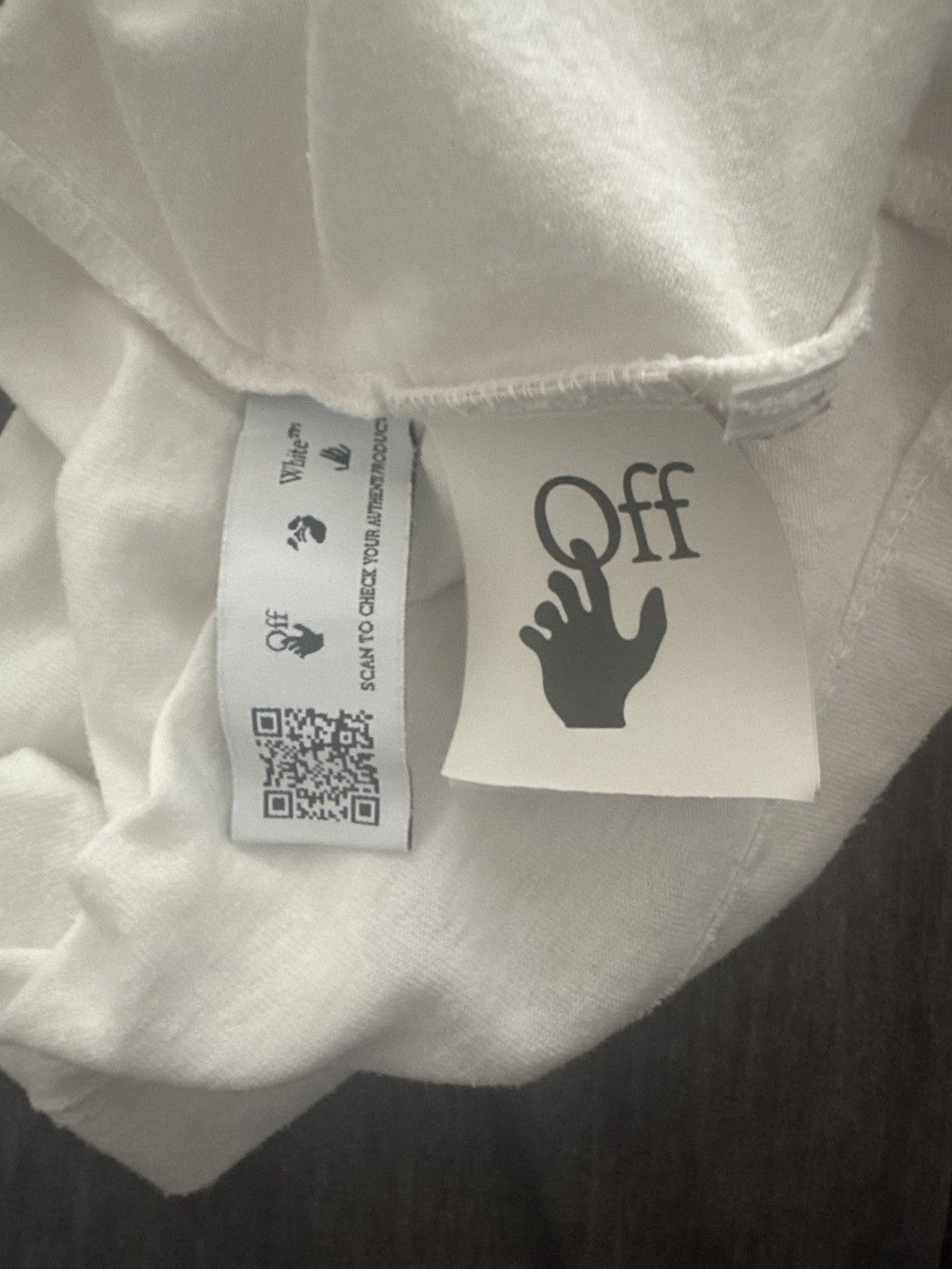 Off-White Off-White Offf Graffiti Logo T-Shirt Size US XL / EU 56 / 4 - 5 Thumbnail