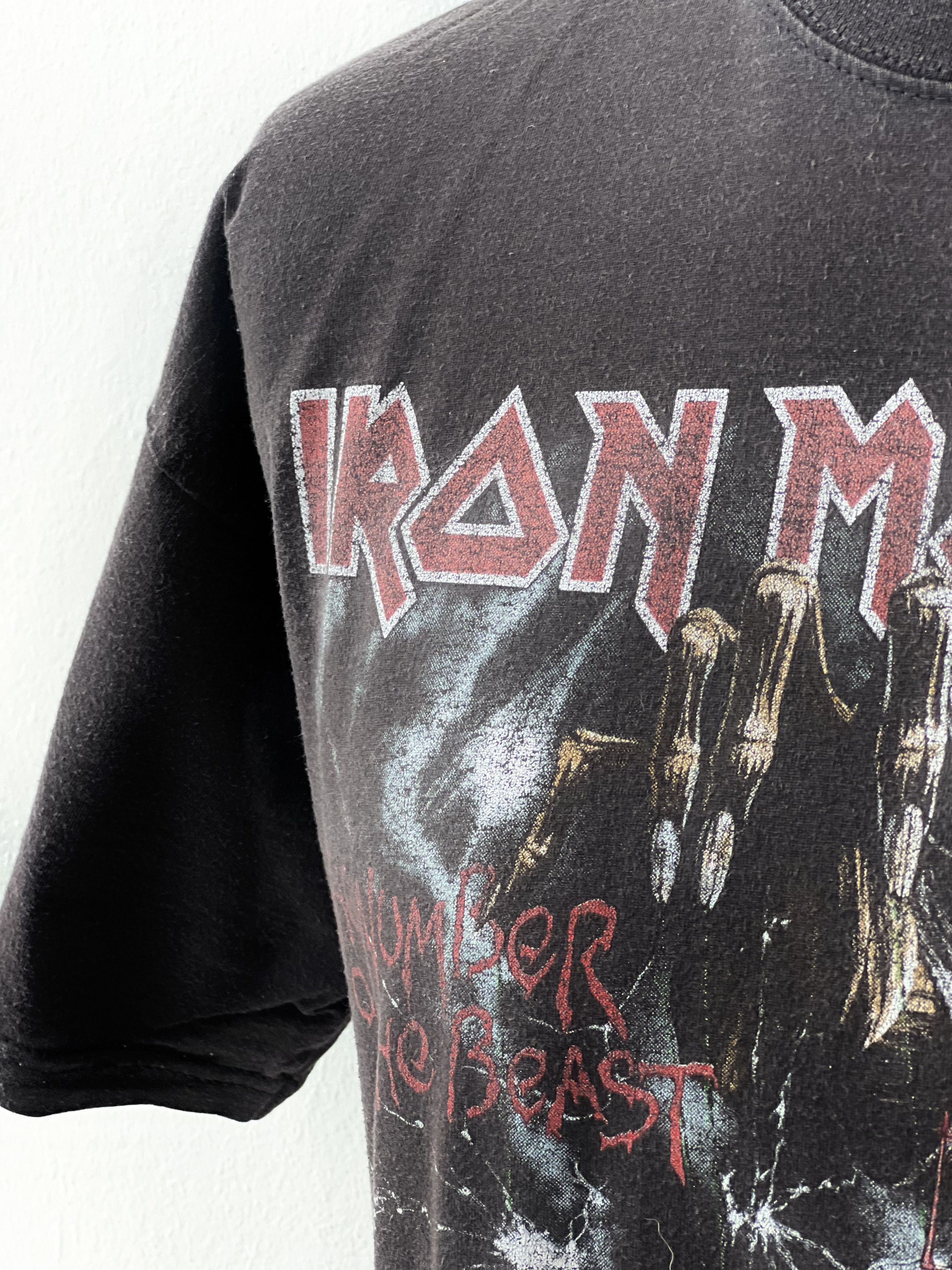 Fruit Of The Loom × Iron Maiden × Vintage Fruit of the Loom x Iron Maiden vintage t-shirt Size US L / EU 52-54 / 3 - 8 Thumbnail