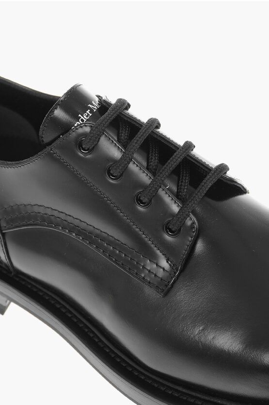 Alexander McQueen o1y1024 Laced Shoes in Black Size US 12 / EU 45 - 4 Thumbnail