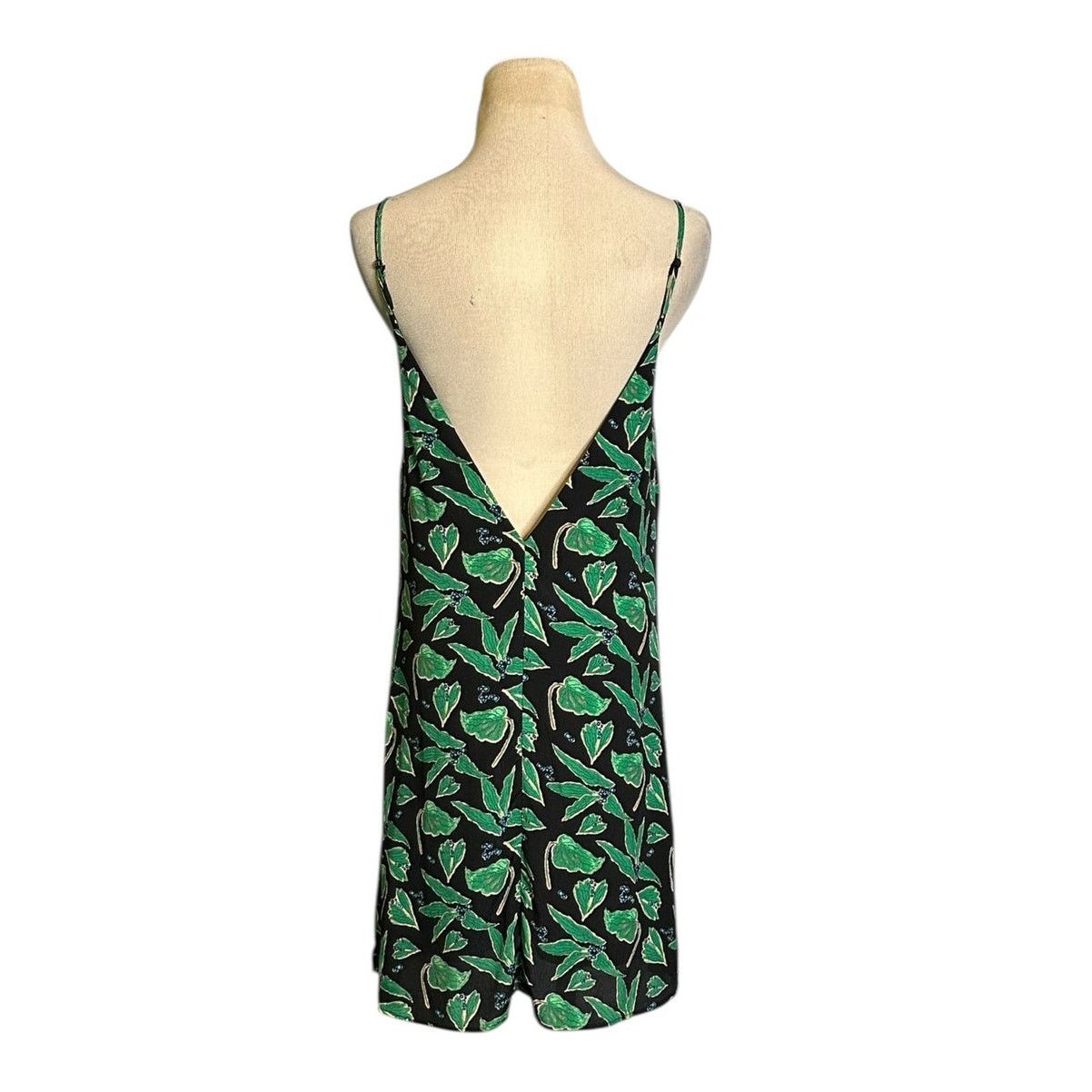 Urban Outfitters Urban Outfitters leaf print sleeveless mini dress size XS Size XS / US 0-2 / IT 36-38 - 2 Thumbnail