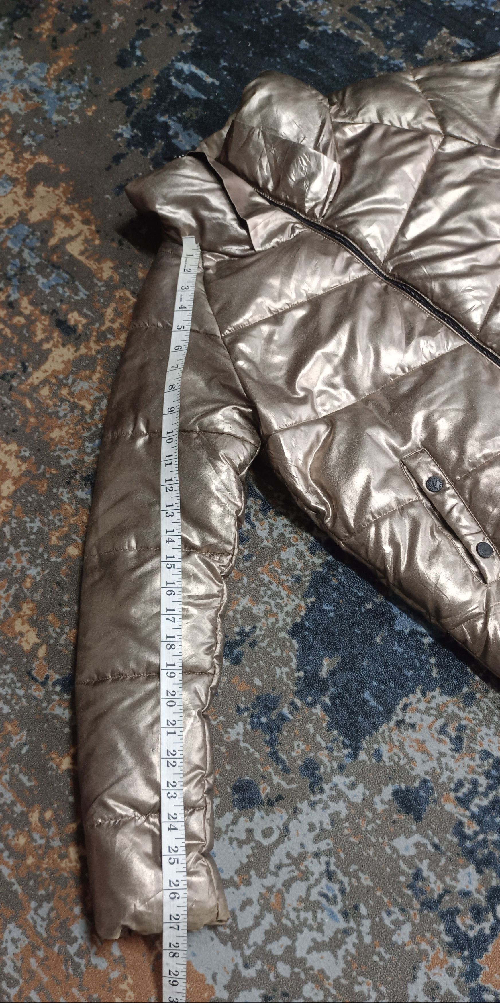 H&M H&M Padded Jacket Copper Metalic Size US M / EU 48-50 / 2 - 10 Thumbnail