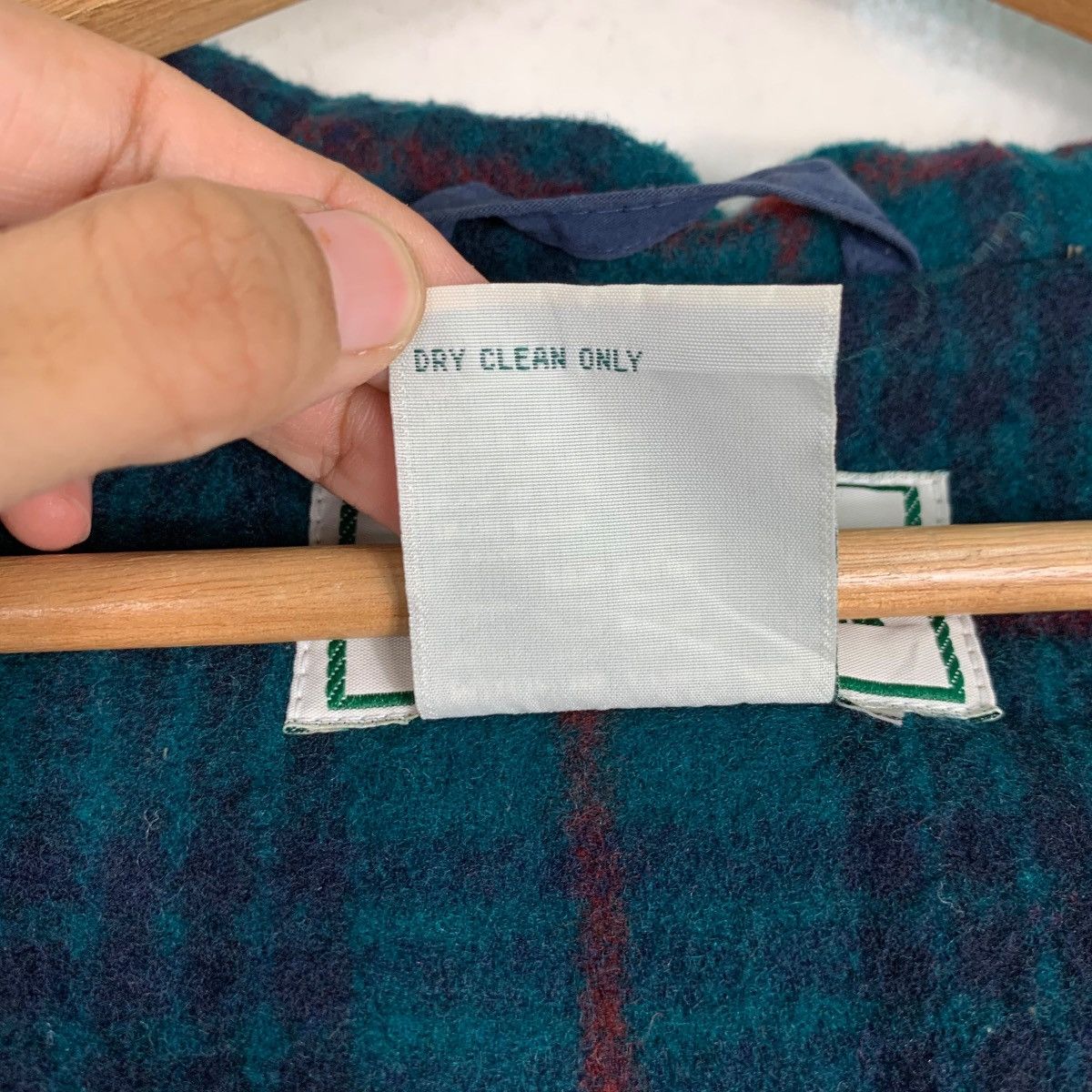 L.L. Bean L.L BEAN Tartan Lined Hooded Chore Jacket Parka #0353-C16 Size US L / EU 52-54 / 3 - 18 Thumbnail