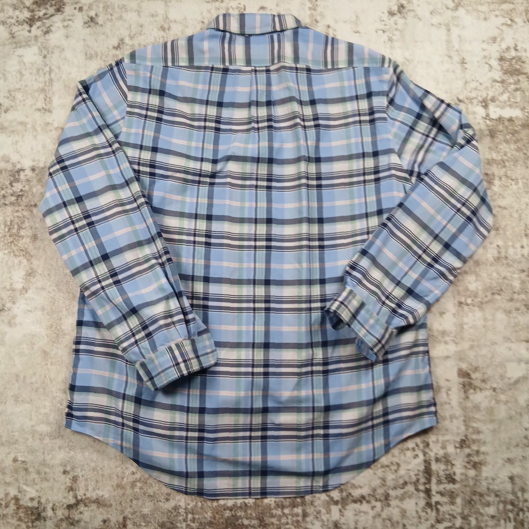 Polo Ralph Lauren Polo Ralph Lauren Performance Button-Up Shirt Mens 2XL XXL Blue Plaid Stretch Shirt Size US XXL / EU 58 / 5 - 3 Thumbnail