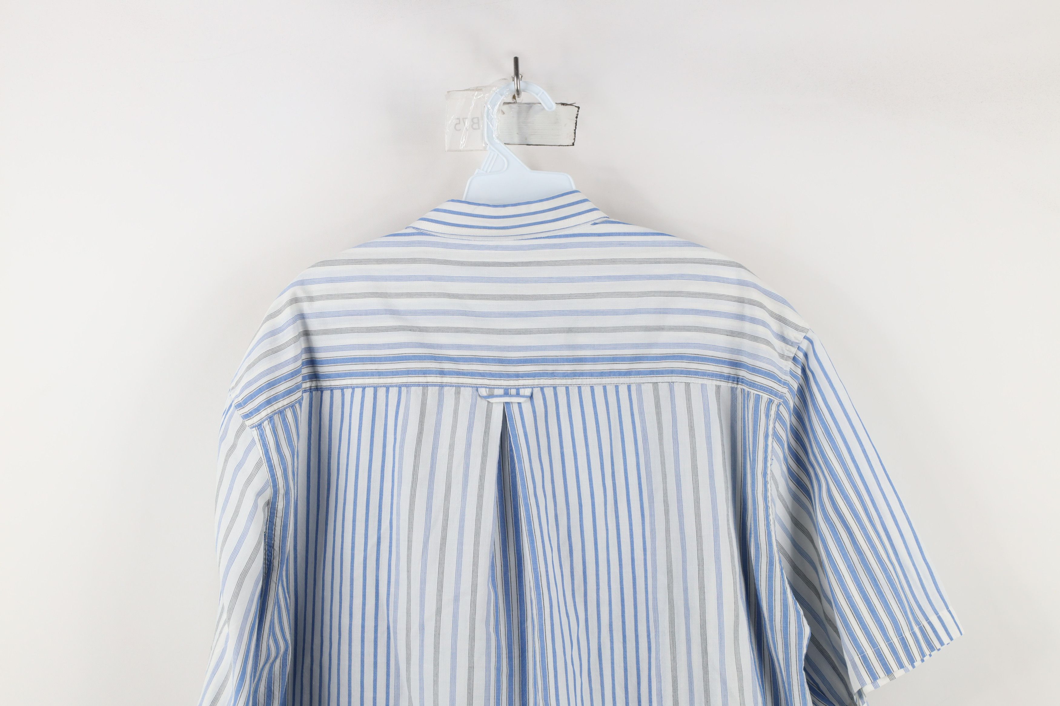 Levi's × Vintage Vintage 80s Levis Big E Block Short Sleeve Button Down Shirt Size US XL / EU 56 / 4 - 11 Thumbnail
