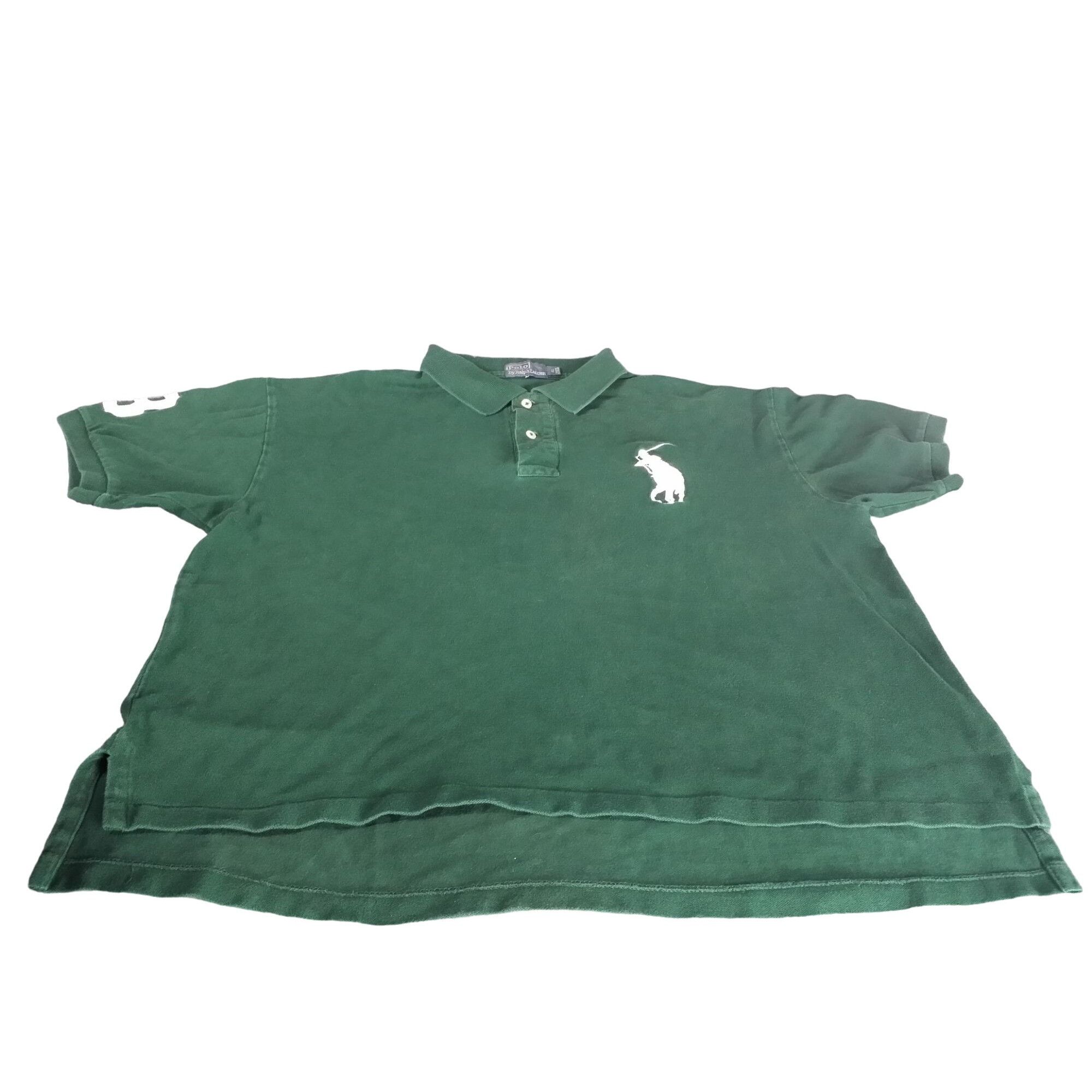 Polo Ralph Lauren Polo Ralph Lauren Big Pony Polo Shirt Men Sz XL Green Classi Size US XL / EU 56 / 4 - 1 Thumbnail