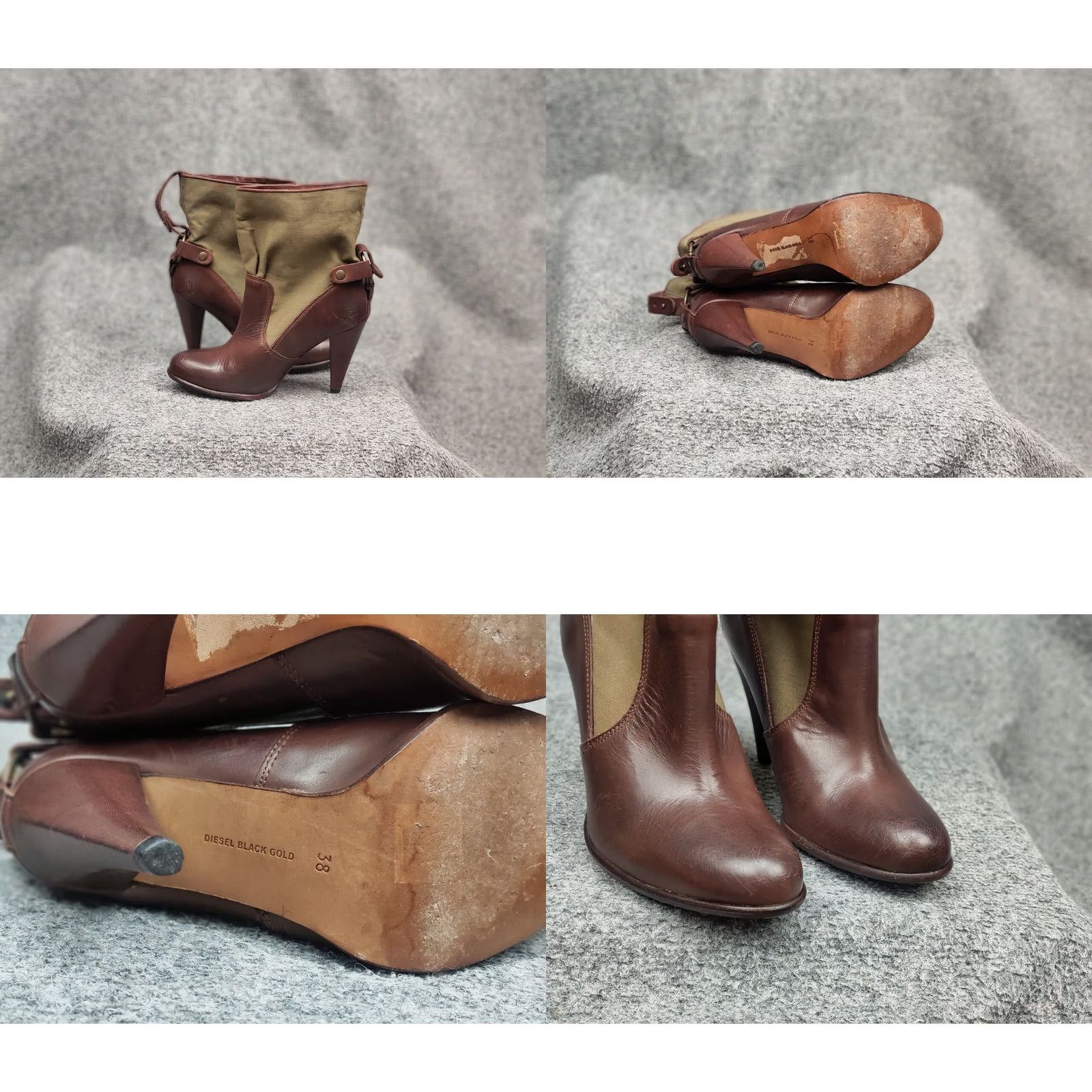Diesel Black Gold VINTAGE? No. Size US 8 / IT 38 - 9 Thumbnail