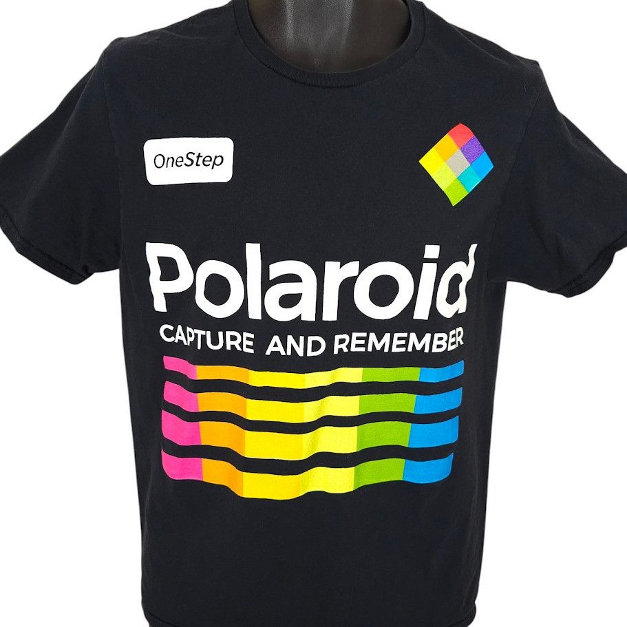 Polaroid Polaroid Camera T Shirt Mens Size Small Black Capture Size US S / EU 44-46 / 1 - 1 Thumbnail