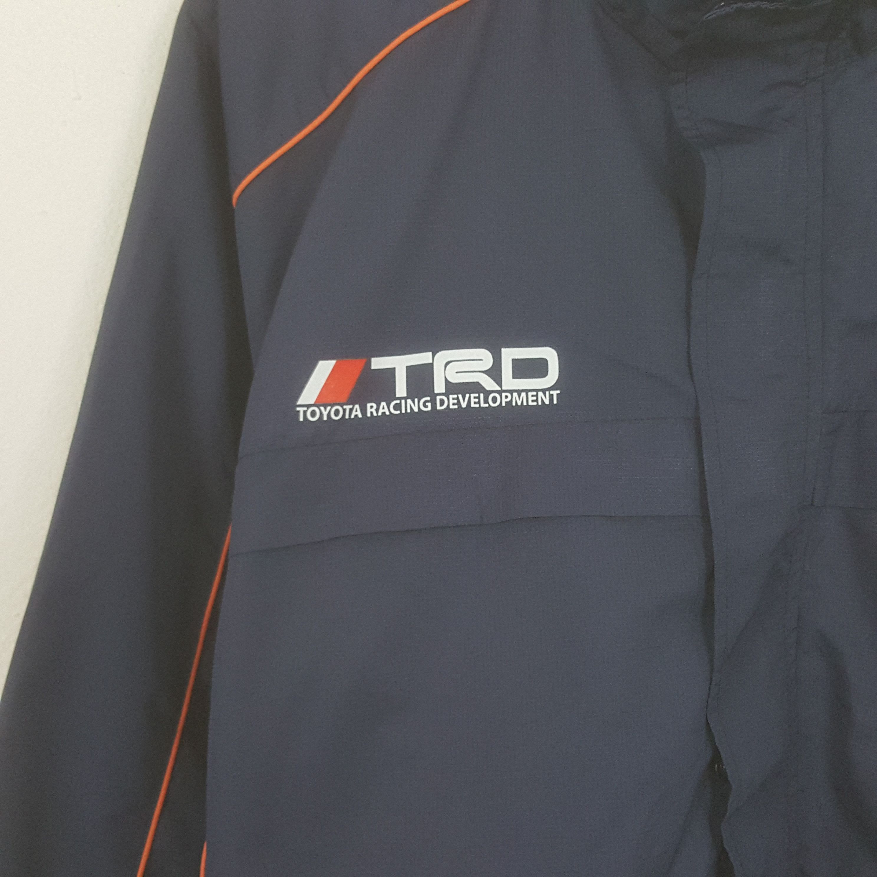 Japanese Brand × Vintage Vintage Toyota Racing Development Custom Windbreaker Jacket Size US XL / EU 56 / 4 - 4 Thumbnail