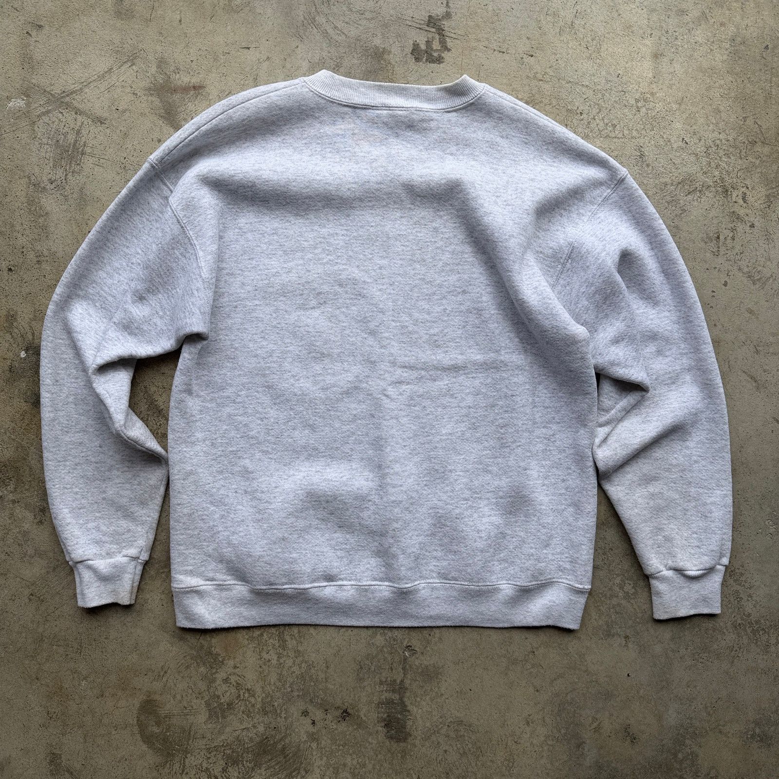 Lee Vintage Lee Heavyweight Grey Crewneck Sweatshirt Made in USA Size US L / EU 52-54 / 3 - 4 Thumbnail
