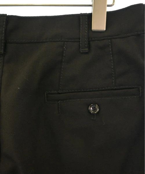 Comme des Garcons Homme Casual Pants Wool Zip Up Plain 2 Tuck Wide Pattern Black Size US 32 / EU 48 - 6 Thumbnail
