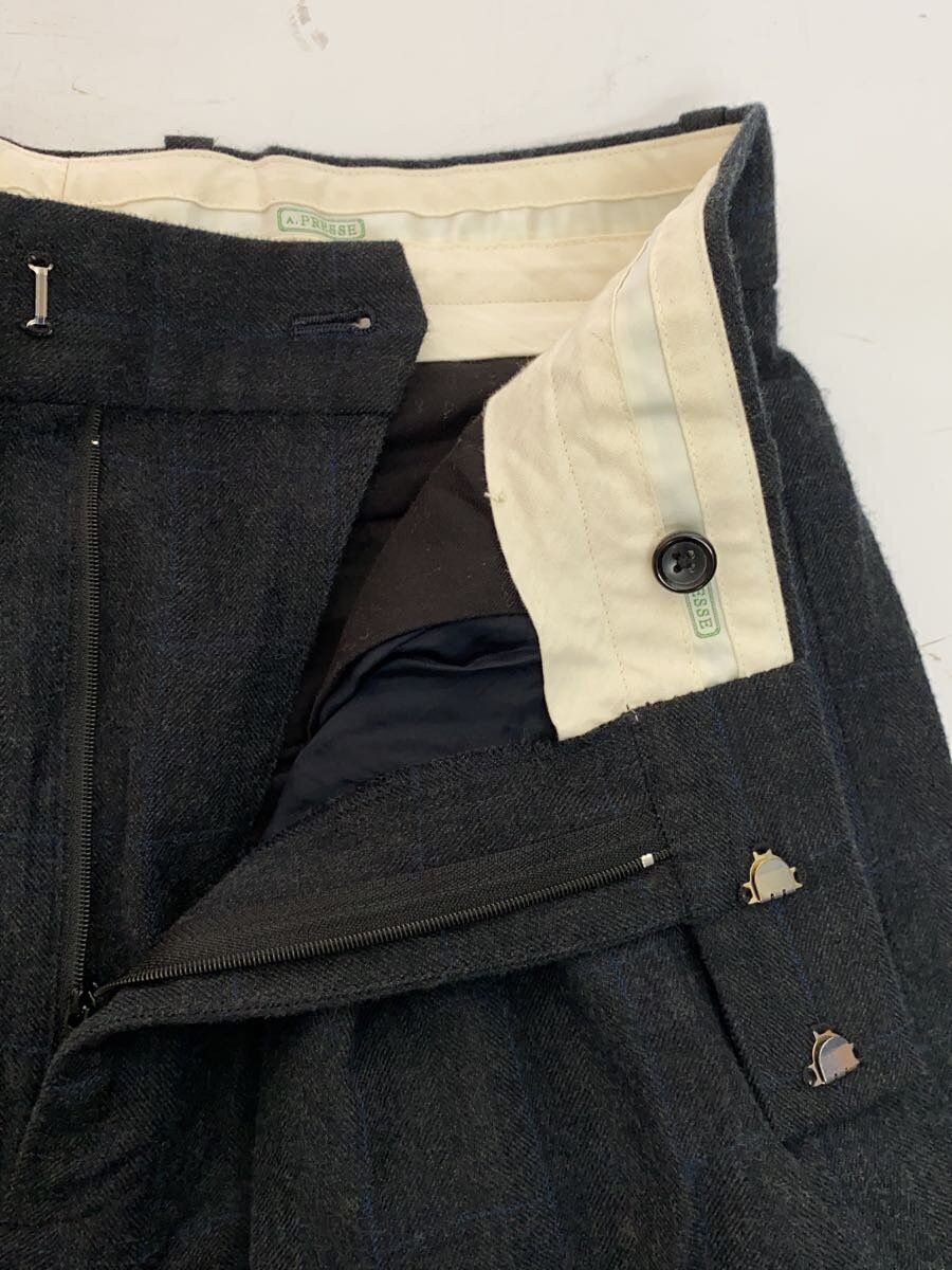A.PRESSE Wide Tapered Trousers Size US 28 / EU 44 - 3 Thumbnail