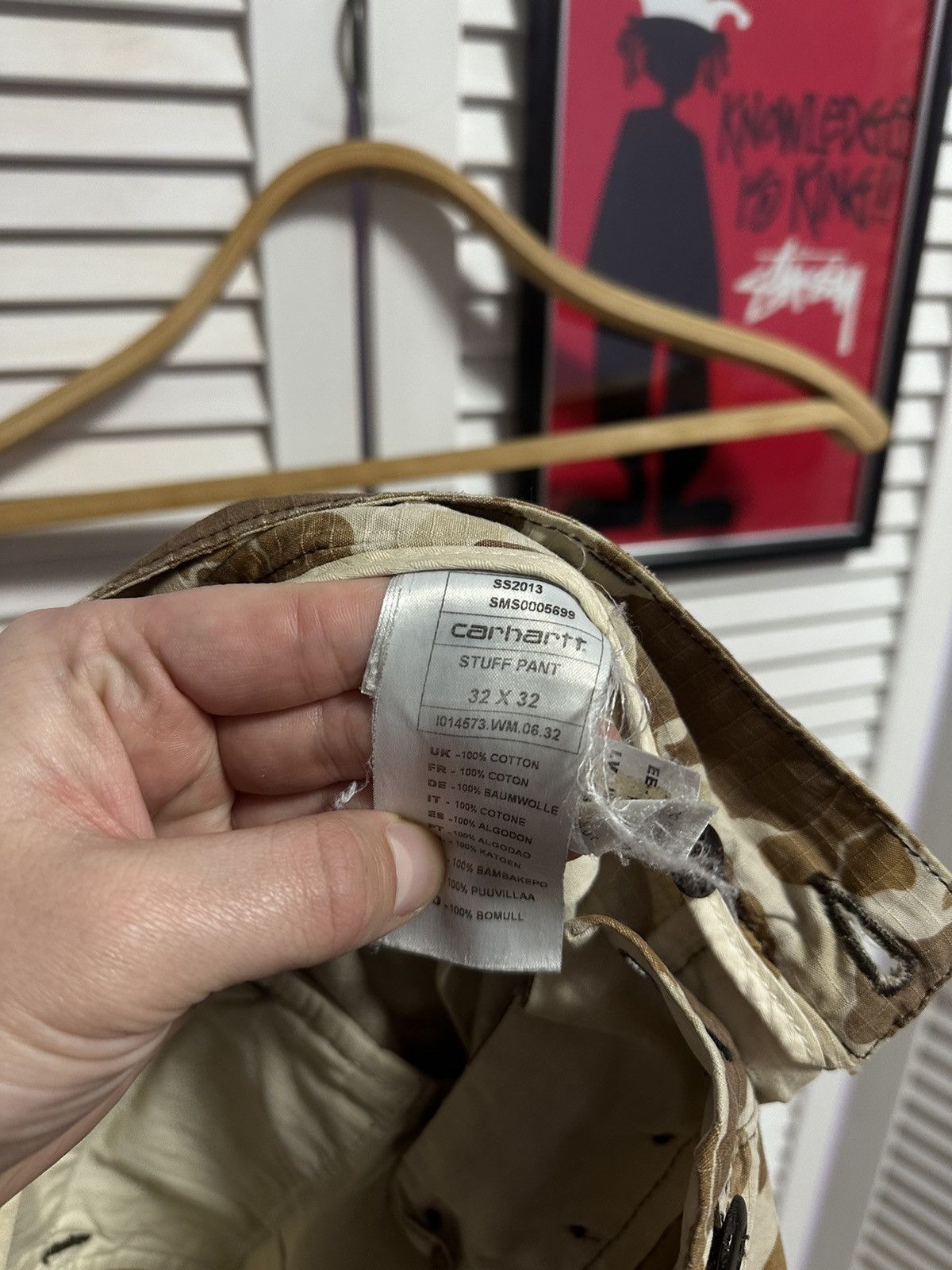 Carhartt × Realtree Vintage Carhartt Realtree Camo Carpenter Pants Grunge Skater Size US 32 / EU 48 - 11 Thumbnail
