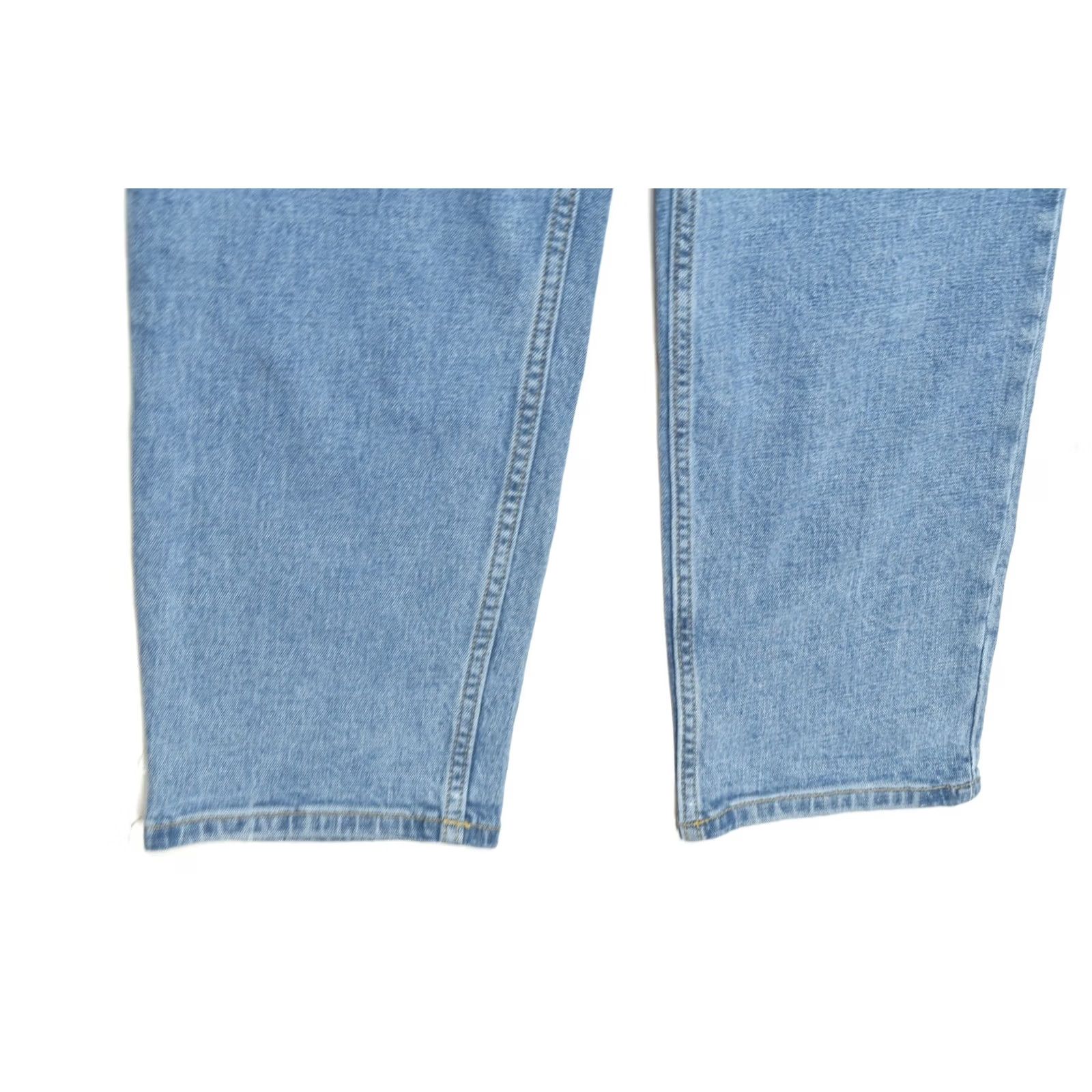 Everlane VINTAGE The Curvy Cheeky Jeans Womens 30R Blue Straight Leg High Rise Denim Size 30" / US 8 / IT 44 - 4 Thumbnail