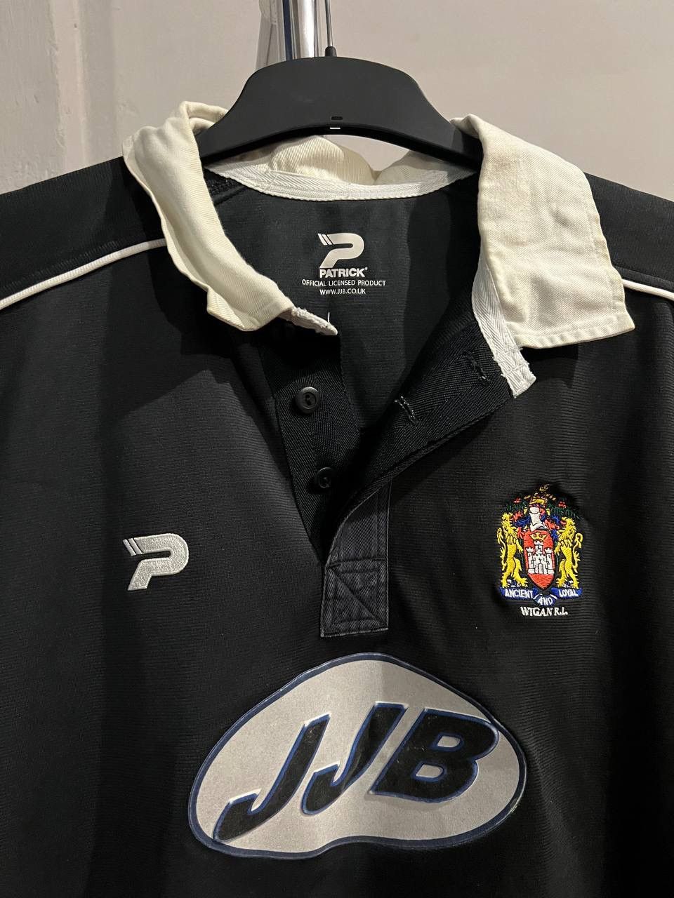 Vintage 2003/04 WIGAN WARRIORS AWAY RUGBY PATRICK JERSEY SHIRT SZ XL Size US XL / EU 56 / 4 - 4 Thumbnail