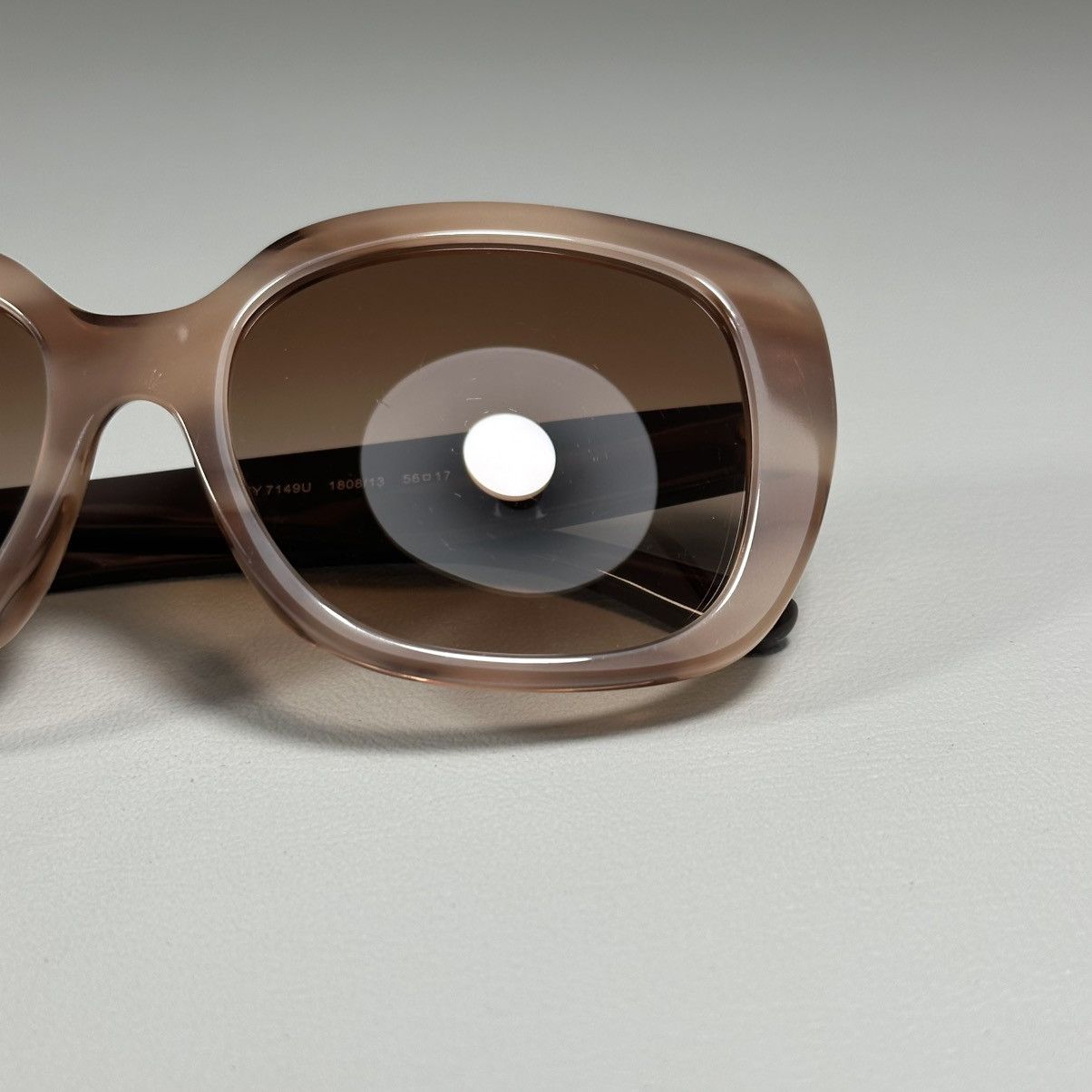 Tory Burch Tory Burch TY7149U Milky Brown Tortoise Butterfly Sunglasses Size ONE SIZE - 8 Thumbnail