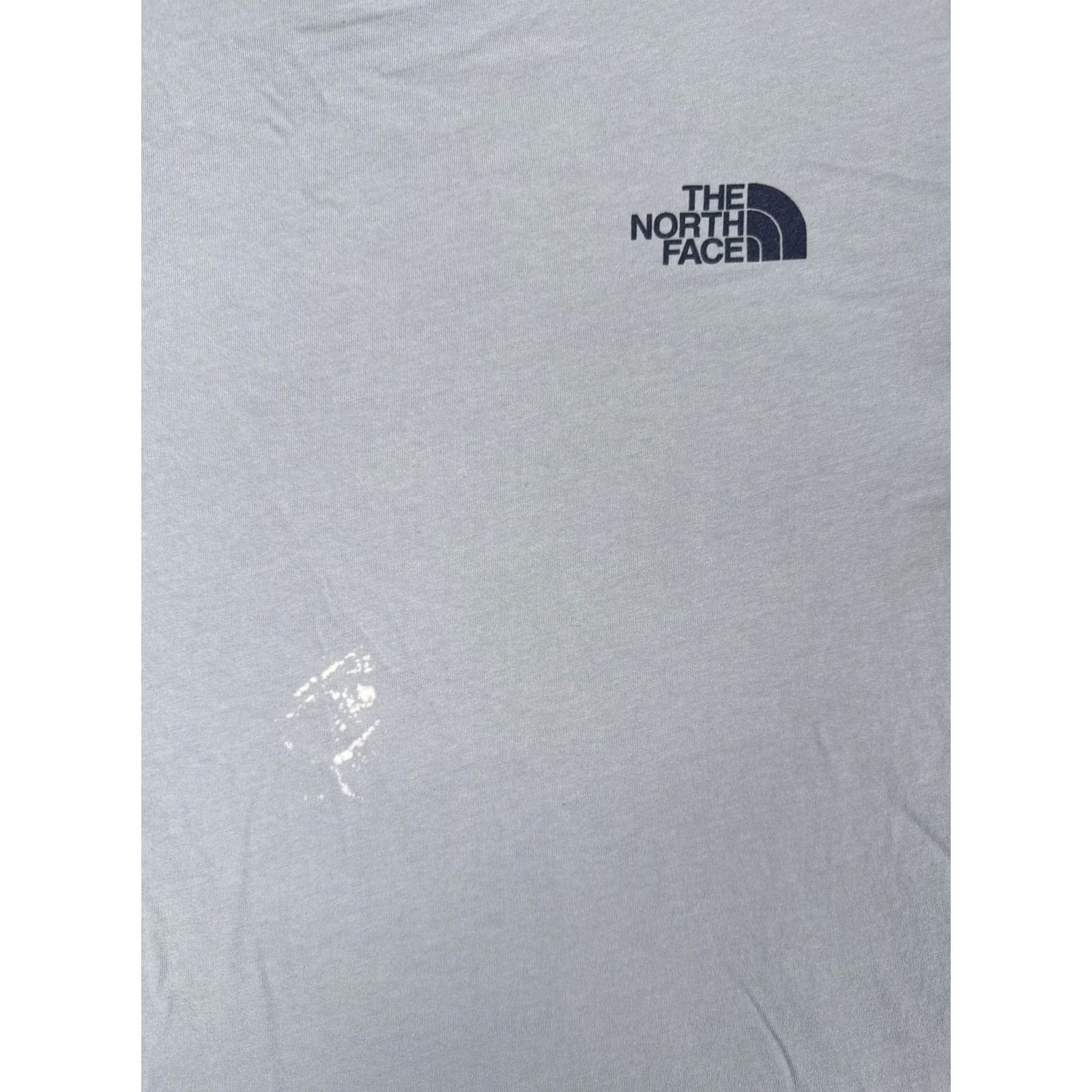 The North Face The North Face Mens Medium Gray Crew Neck Long Sleeve Box Logo Tagless Tee Size US M / EU 48-50 / 2 - 6 Thumbnail