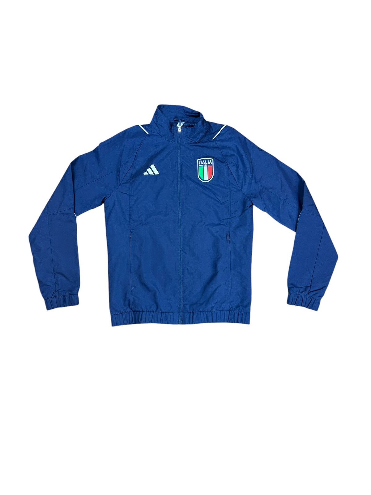 Adidas Italy 2023 Track Jacket Size US S / EU 44-46 / 1 - 1 Thumbnail