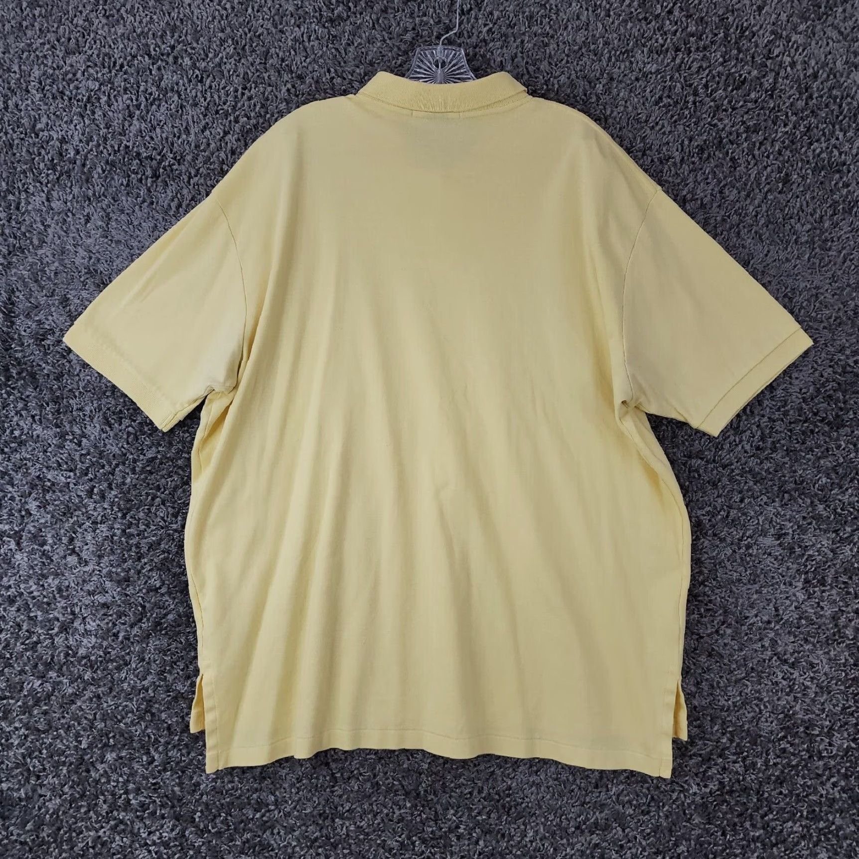 Polo Ralph Lauren VINTAGE? No. Use: Polo Ralph Lauren Polo Shirt 2XL Yellow 100% Cotton Short Sleeve Mens Adult Size US XXL / EU 58 / 5 - 4 Thumbnail