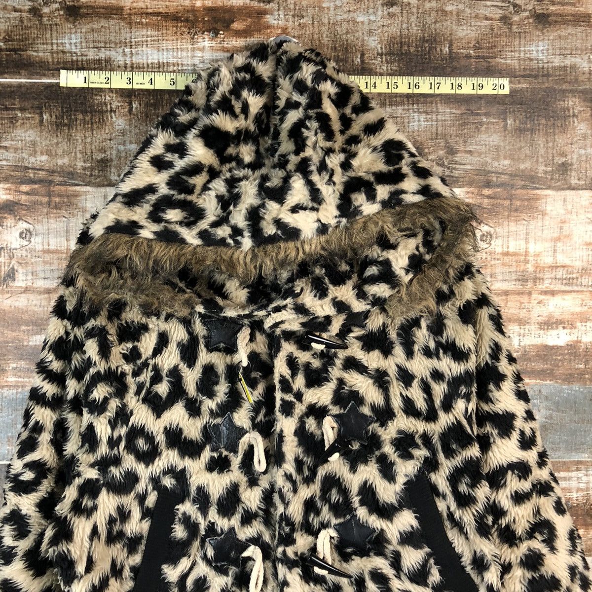 Japanese Brand World Wide Love Leopard cheetah tiger design Hoodie #A2254 Size S / US 4 / IT 40 - 5 Thumbnail