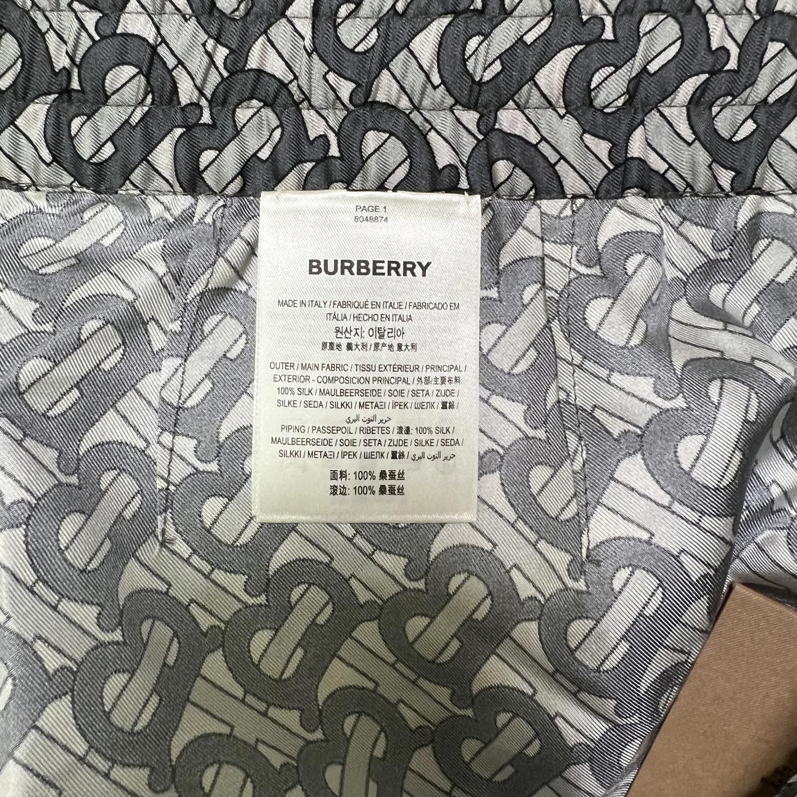 Burberry Burberry Monogram Silk Shorts Size US 36 / EU 52 - 3 Thumbnail