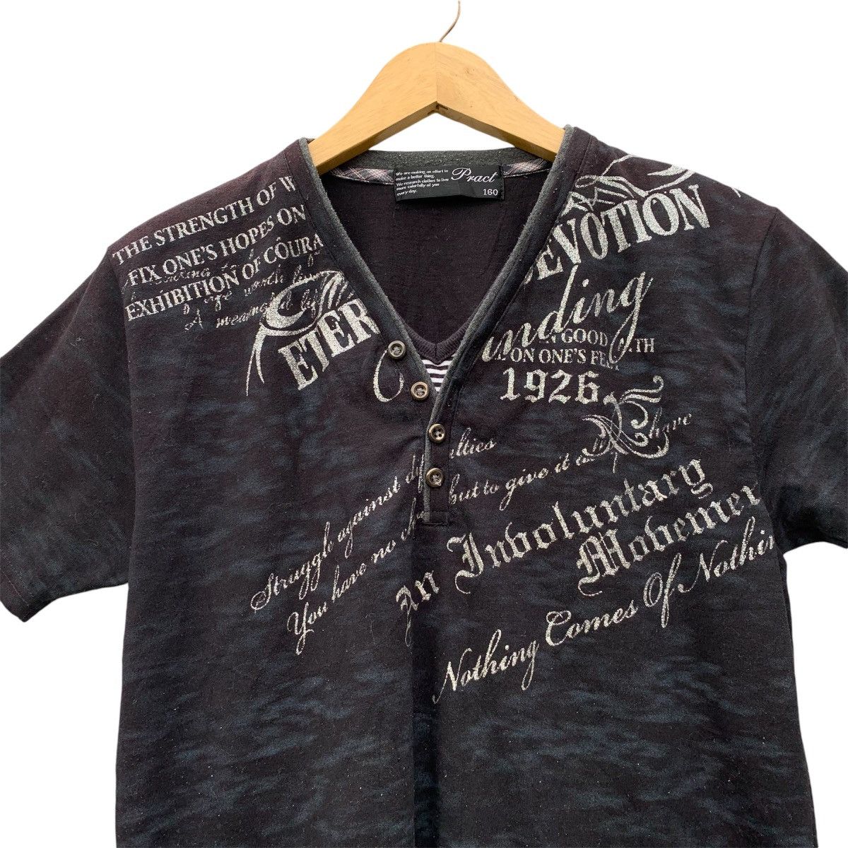If Six Was Nine × Japanese Brand × Le Grande Bleu (L.G.B.) Y2k pract poem tshirt Size US M / EU 48-50 / 2 - 2 Thumbnail