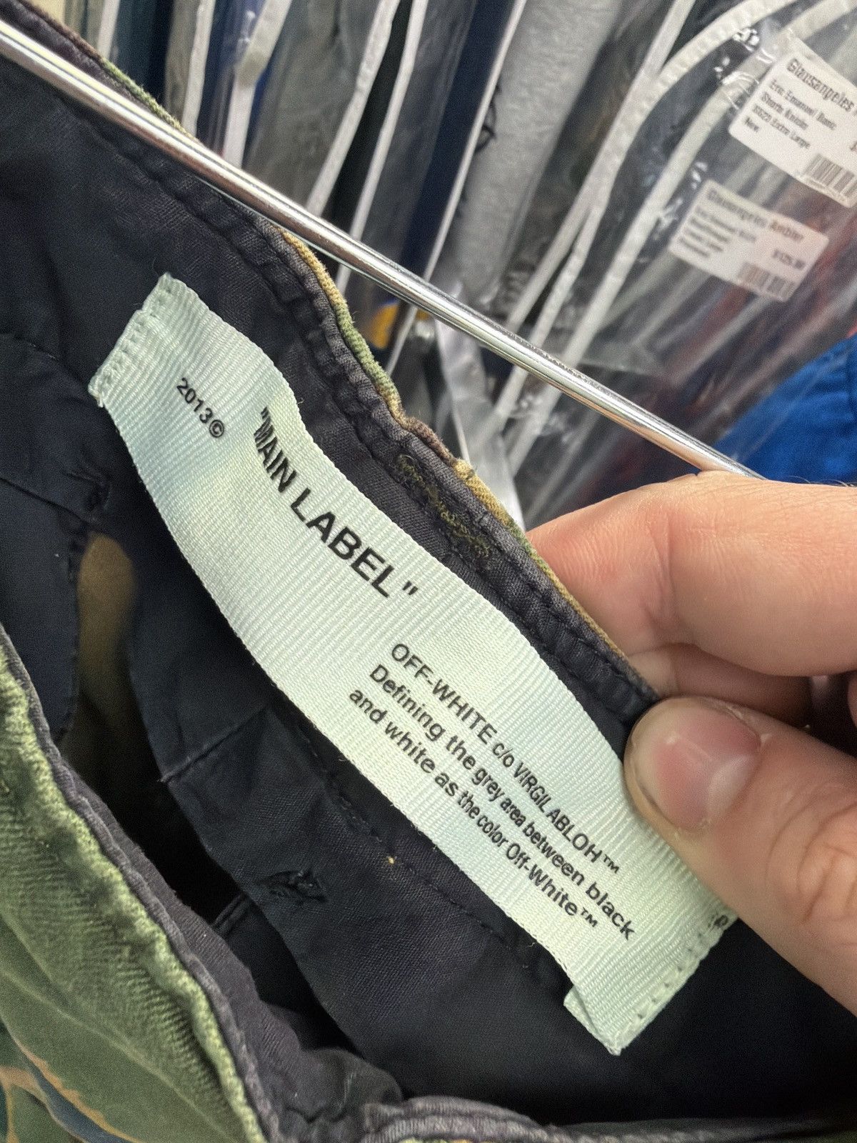 Virgil Abloh Off-White Camo Pants Size US 32 / EU 48 - 7 Thumbnail