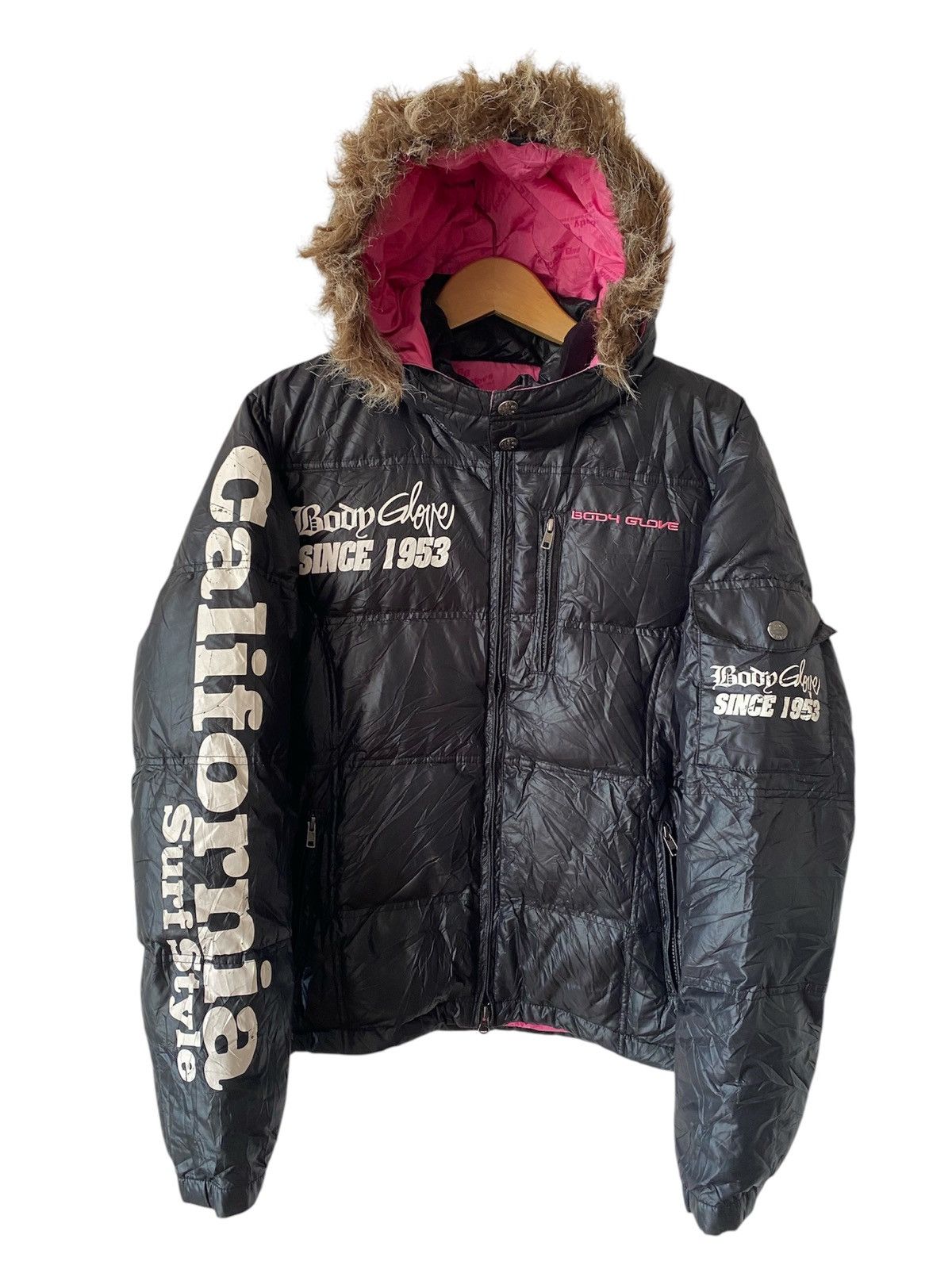 Body Glove × Japanese Brand BG Goose Down Puffer Jacket multicolour outerwear sweater Size US L / EU 52-54 / 3 - 1 Thumbnail