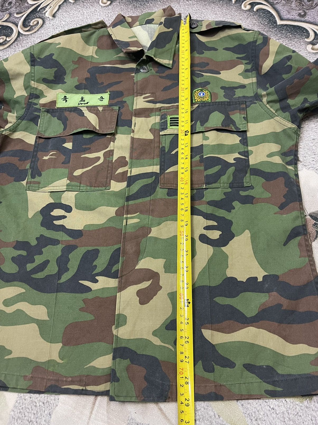 Other Vintage Army Combat Uniform S.Korea Camouflage Size US L / EU 52-54 / 3 - 6 Thumbnail