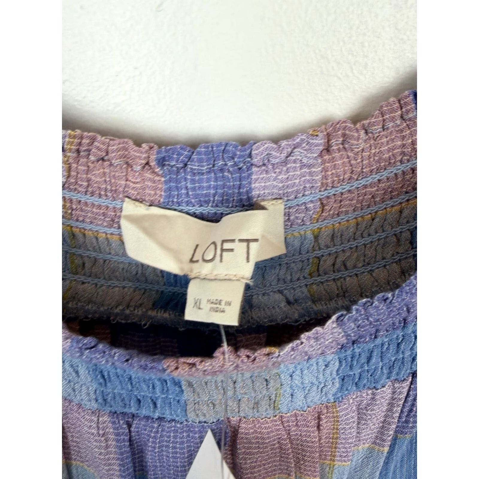 Loft LOFT Midi Dress Womens XL Blue Stripe Tiered Sundress Romantic Prairie New Size XL / US 12-14 / IT 48-50 - 4 Thumbnail