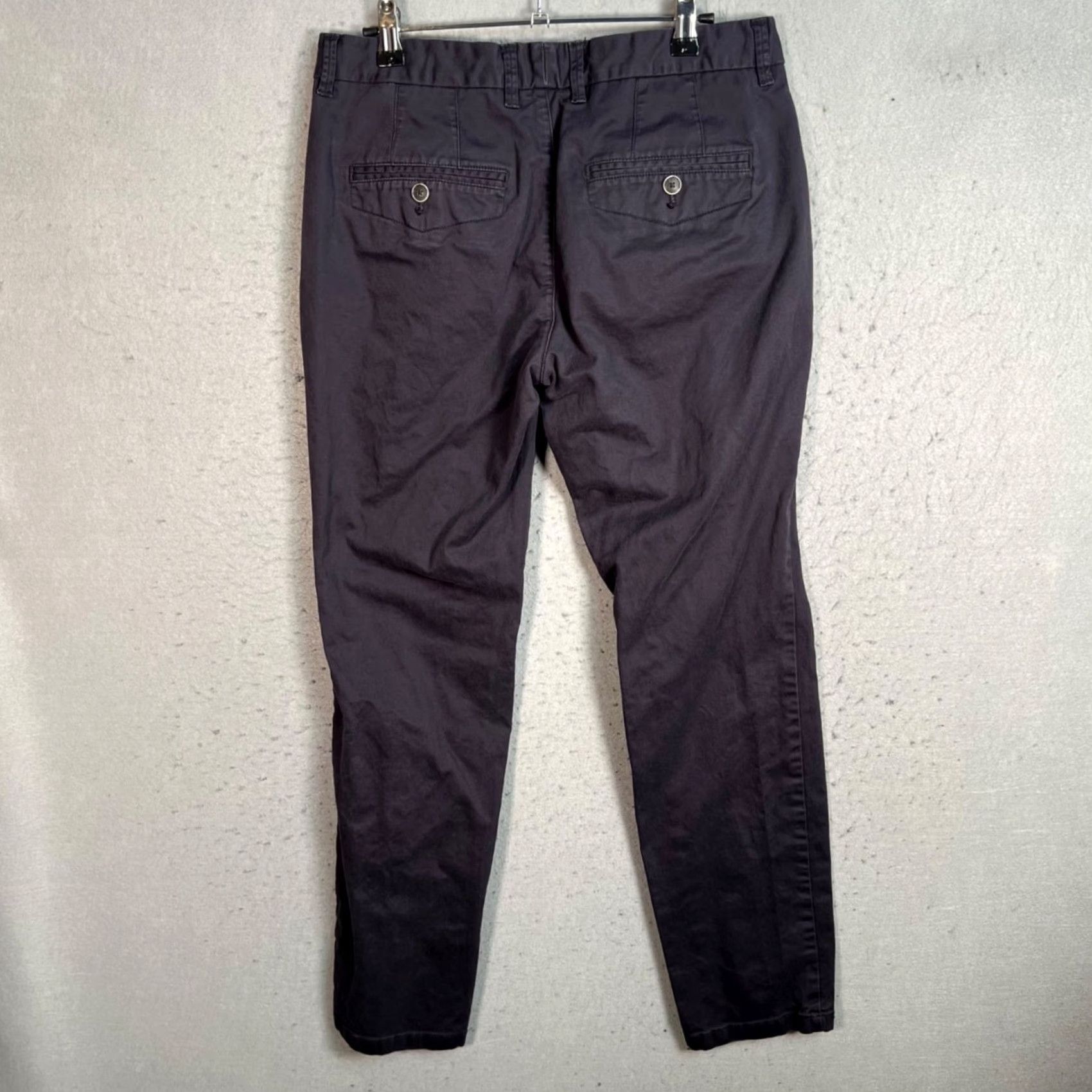 Vintage Perk Mens Slim Fit Chino Pants Black Cotton Blend Stretch 31 x 30 Slim Flat Front Inseam 28in Pants Mens Black Chino Stretch 31 Size US 31 - 2 Thumbnail