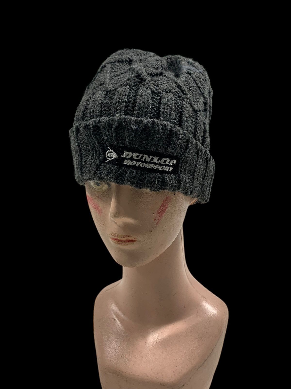 Dunlop × Kapital × Vintage Dunlop Crochet cable knitted Beanie Hats Size ONE SIZE - 1 Thumbnail