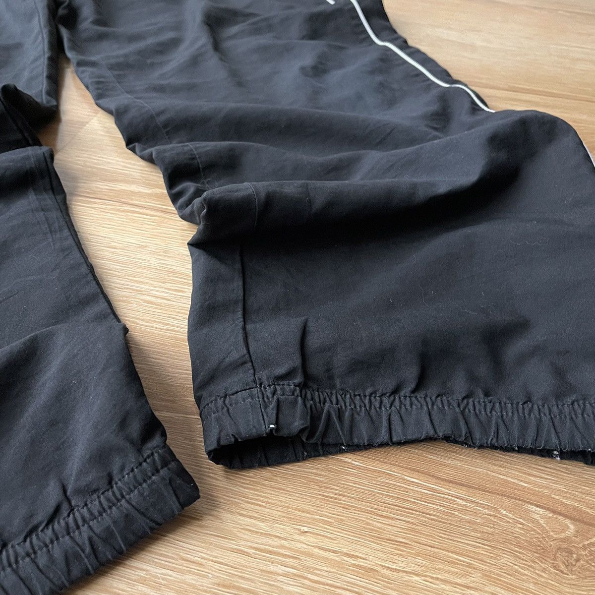 Nike Nike Vintage 90s Y2K Spell Out Drill Parachute Track Pants L Size US 36 / EU 52 - 10 Thumbnail