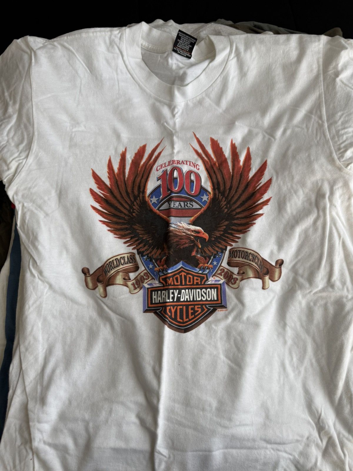 Harley Davidson × Vintage harley Size US L / EU 52-54 / 3 - 1 Thumbnail