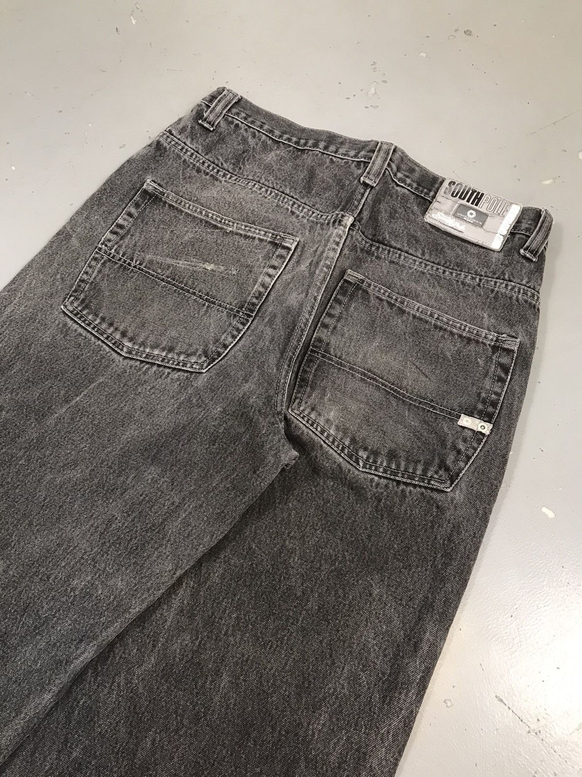 Southpole × Vintage Vintage Southpole white tab baggy fit denim Size US 33 - 8 Thumbnail