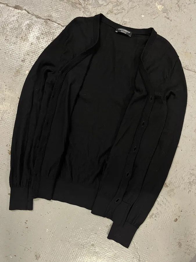 Dolce & Gabbana Dolce & Gabbana Minimalist Black Cardigan Size US S / EU 44-46 / 1 - 5 Thumbnail