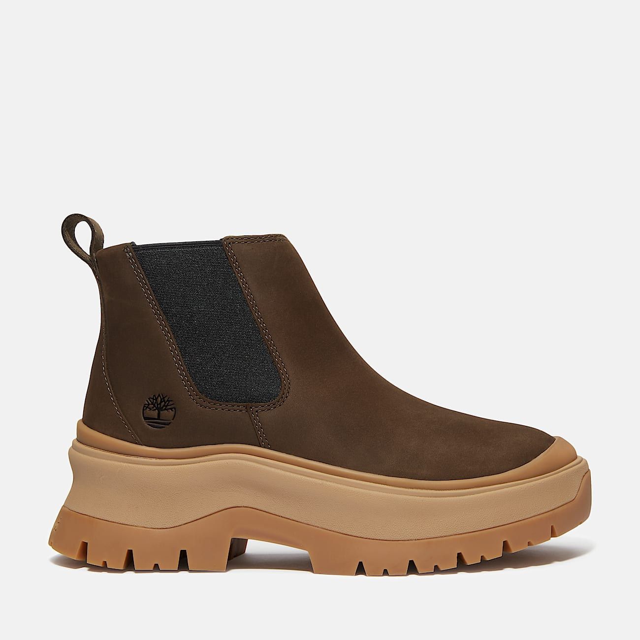 Timberland TIMBERLAND WOMEN'S 9 ROXIE LANE MID CHELSEA BOOT DK BROWN Size US 9 / IT 39 - 1 Thumbnail